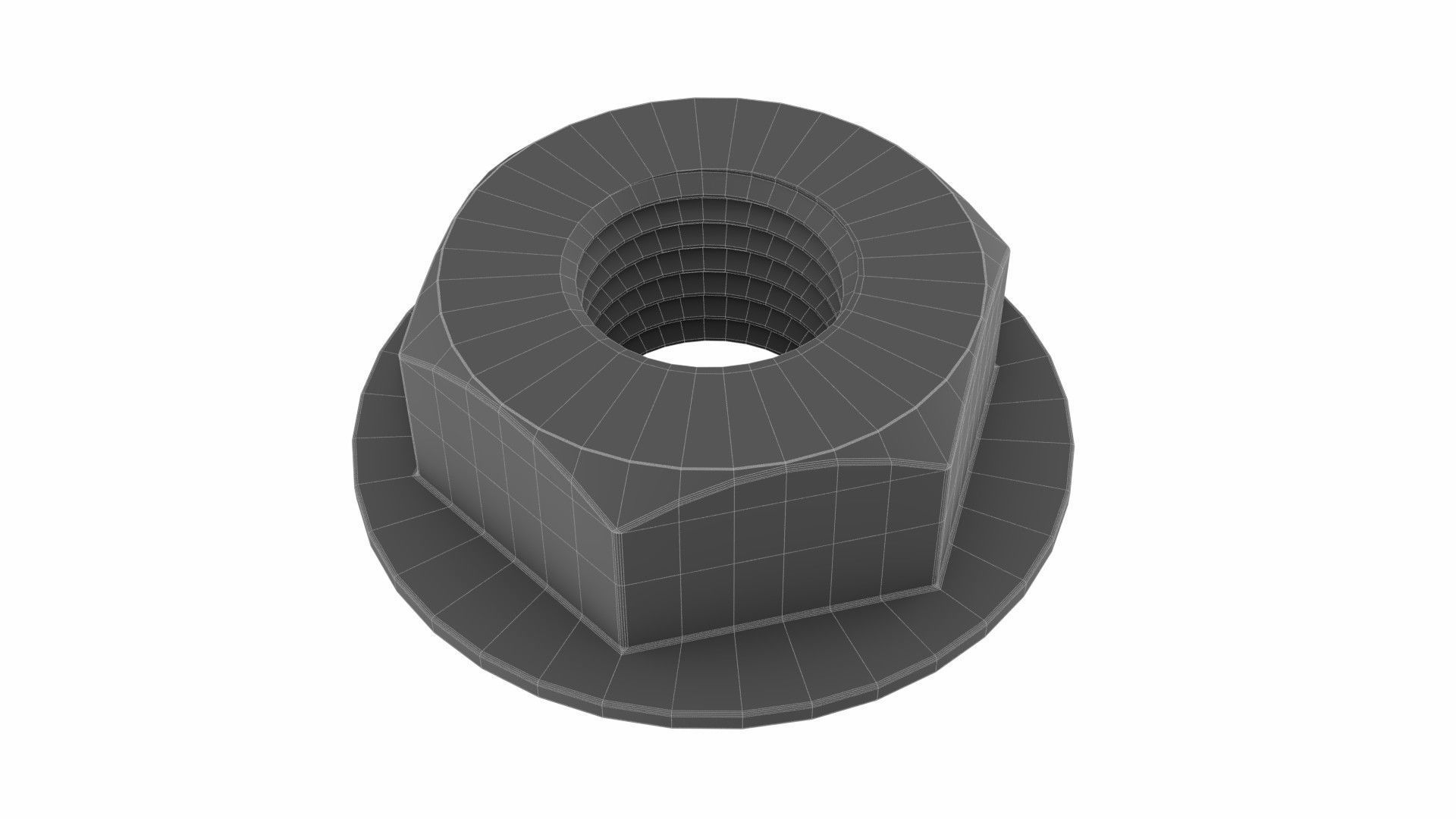 Collection of 15 nuts 3D model_23