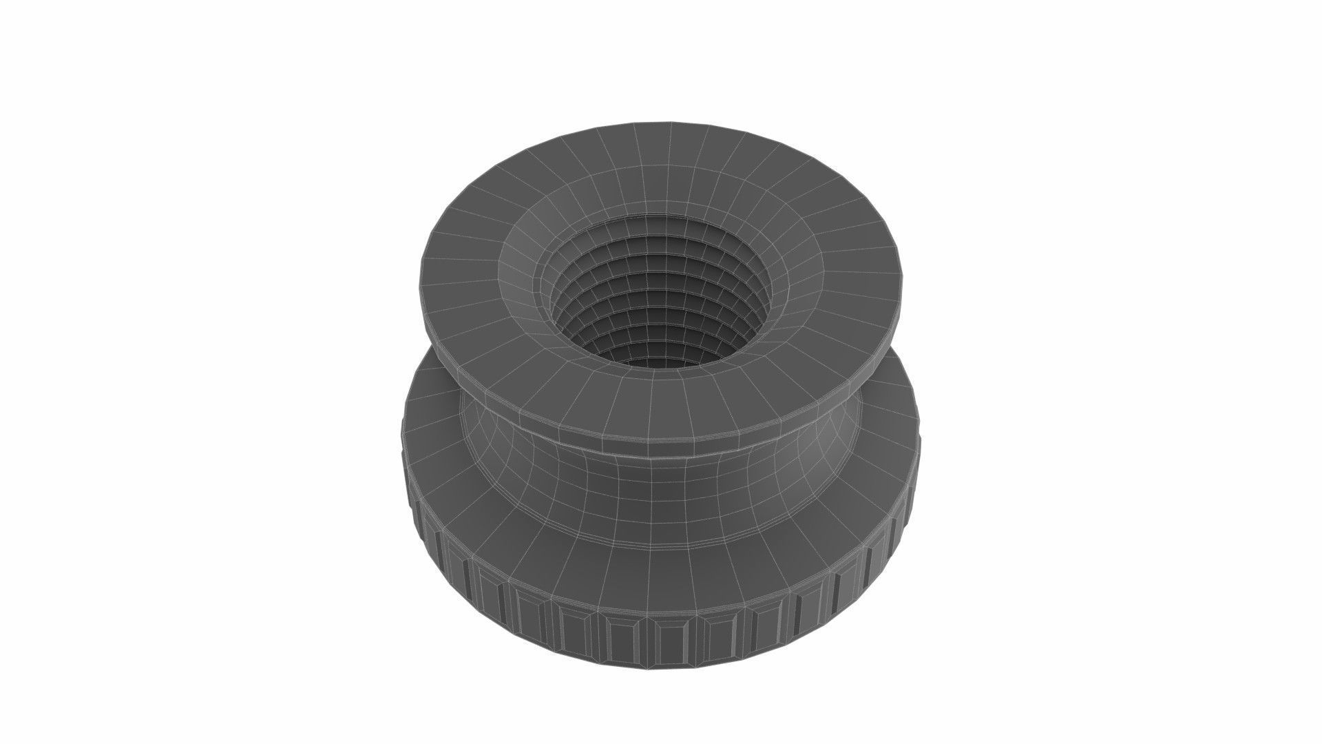 Collection of 15 nuts 3D model_27