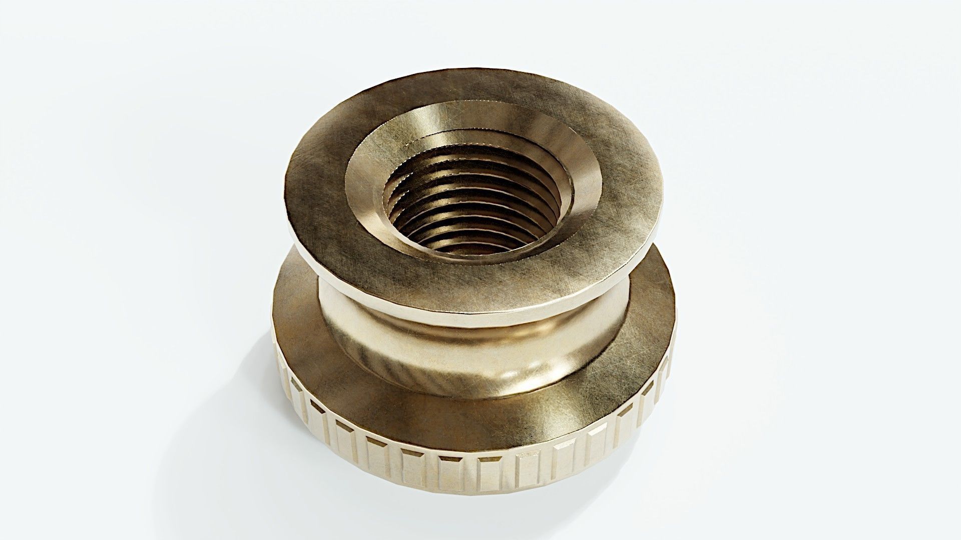 Collection of 15 nuts 3D model_12