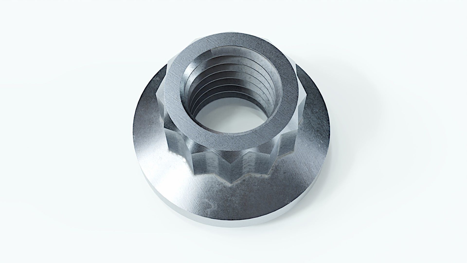 Collection of 15 nuts 3D model_4