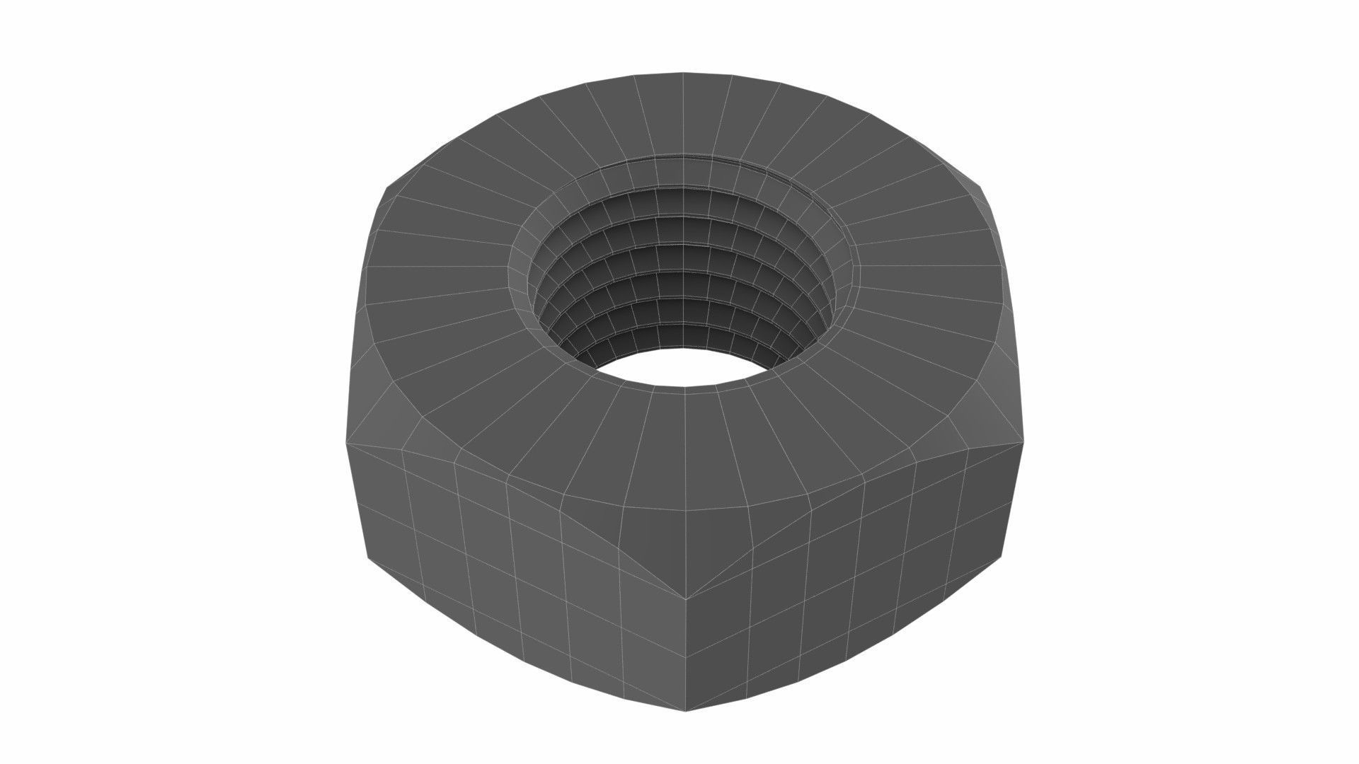 Collection of 15 nuts 3D model_24