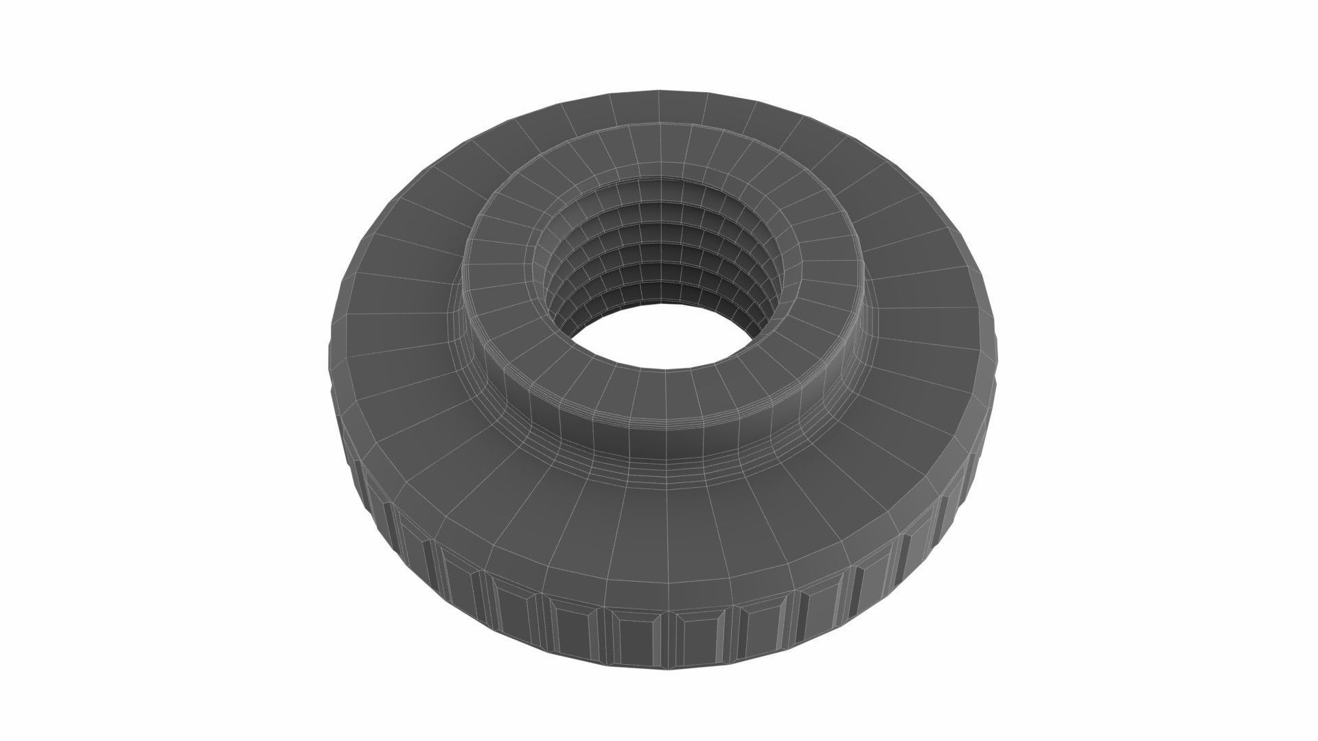 Collection of 15 nuts 3D model_33