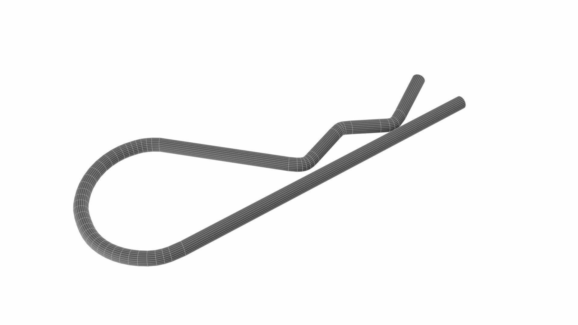 Collection of 21 rivets pins studs and washers 3D model_40