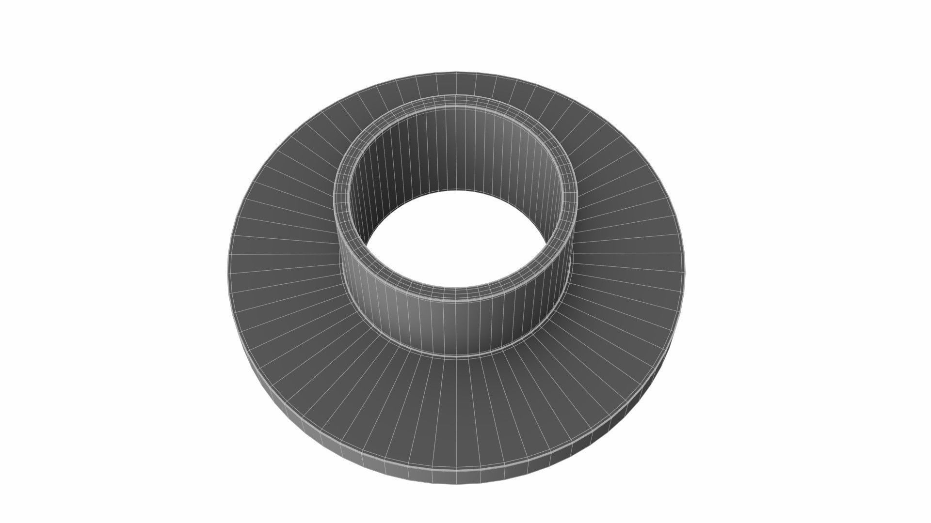 Collection of 21 rivets pins studs and washers 3D model_43