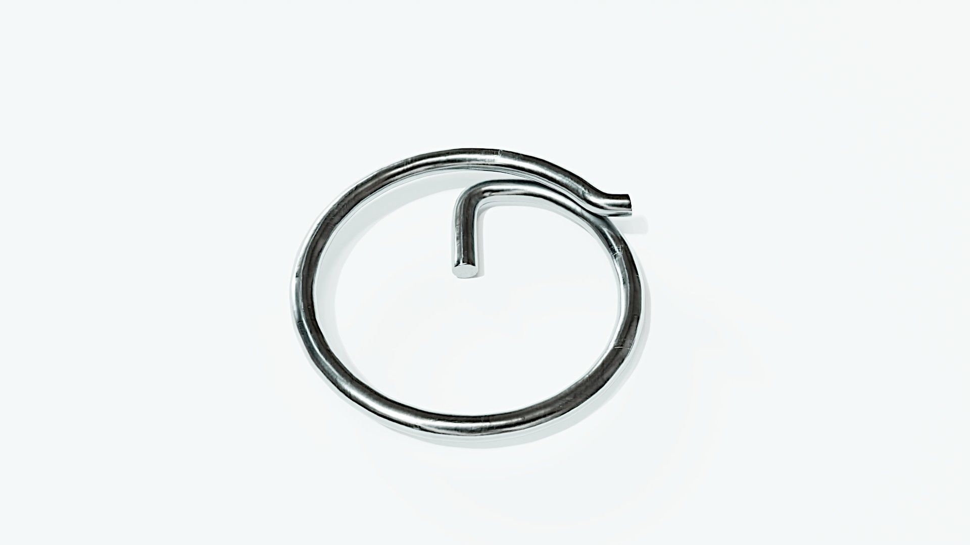 Collection of 21 rivets pins studs and washers 3D model_6