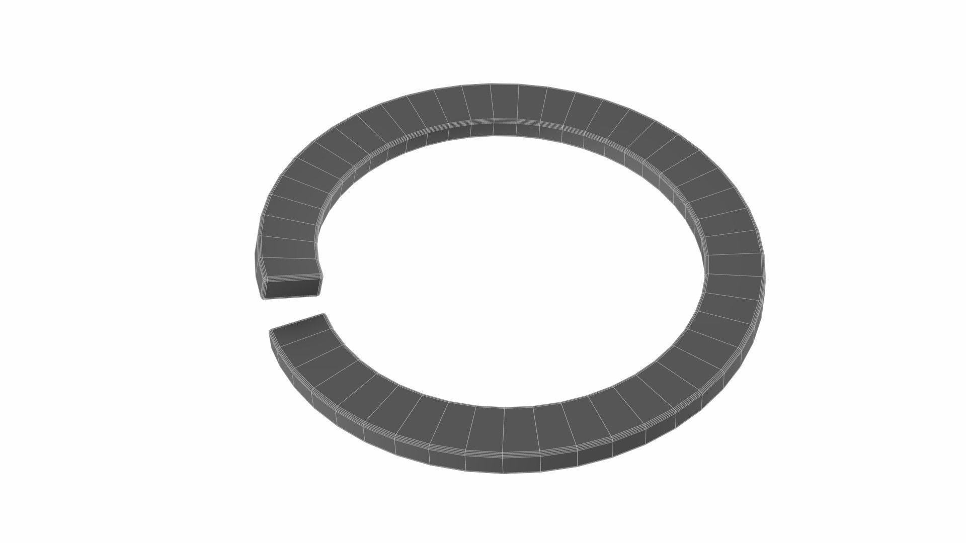 Collection of 21 rivets pins studs and washers 3D model_46