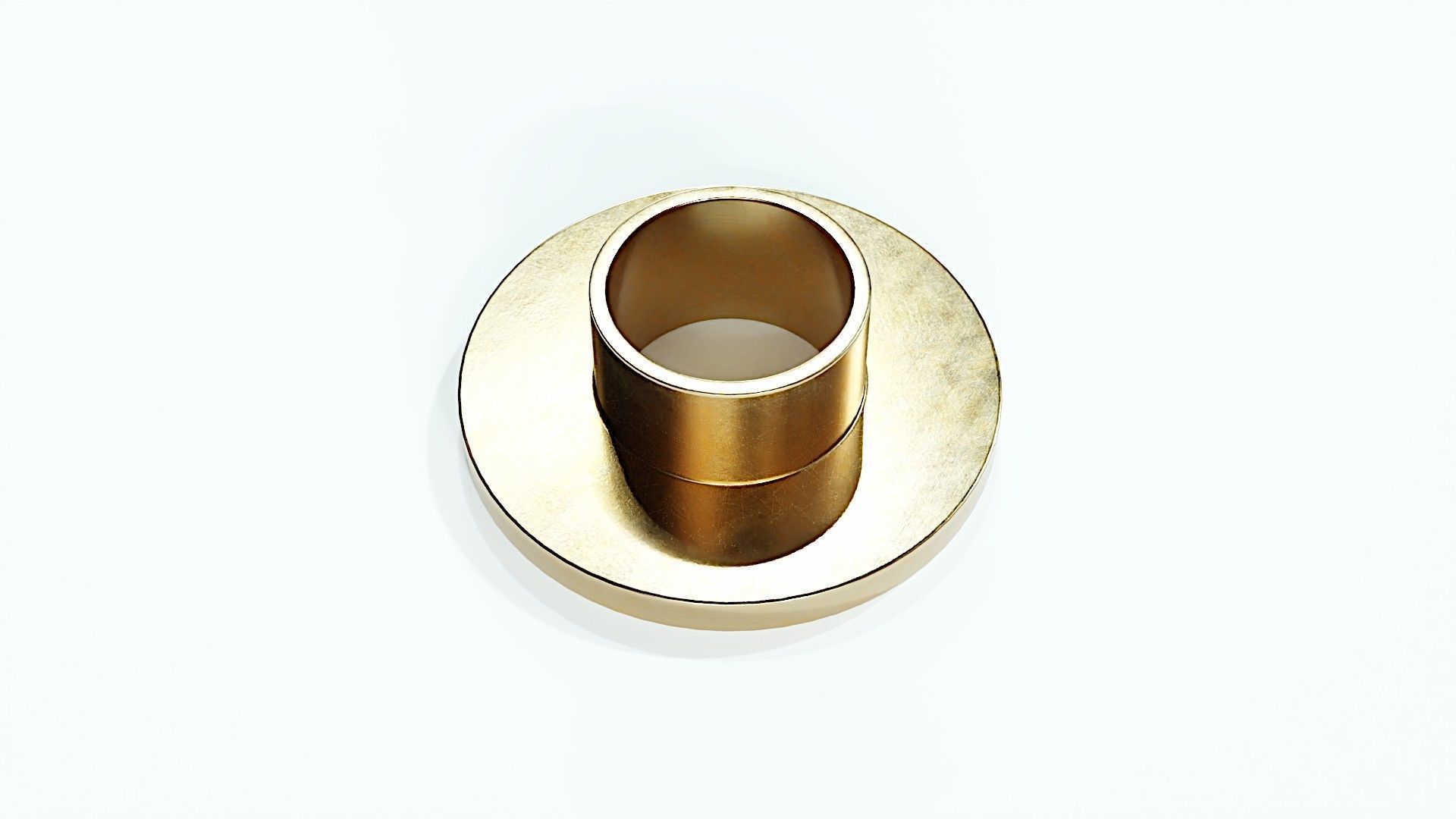 Collection of 21 rivets pins studs and washers 3D model_22