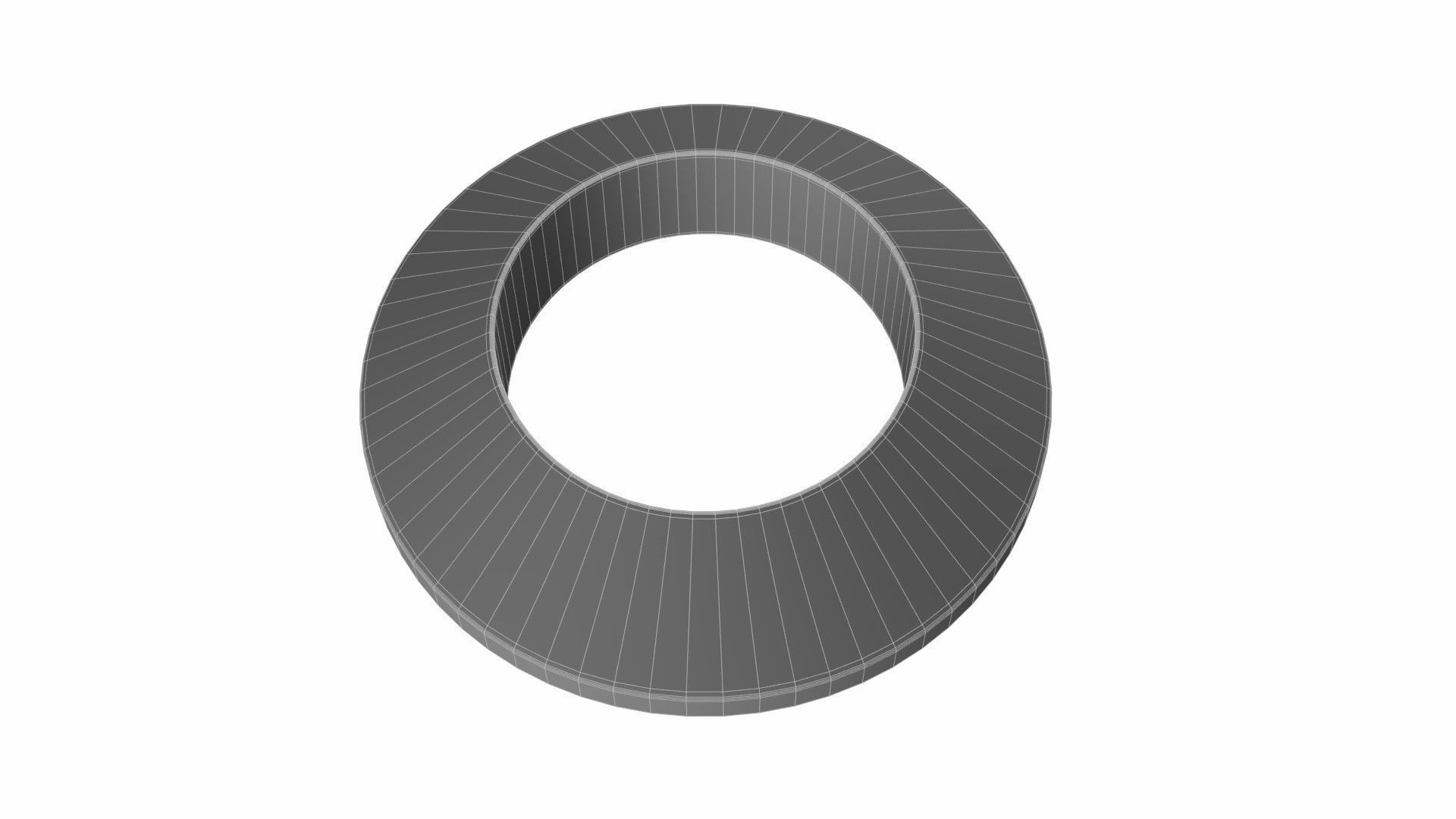 Collection of 21 rivets pins studs and washers 3D model_34