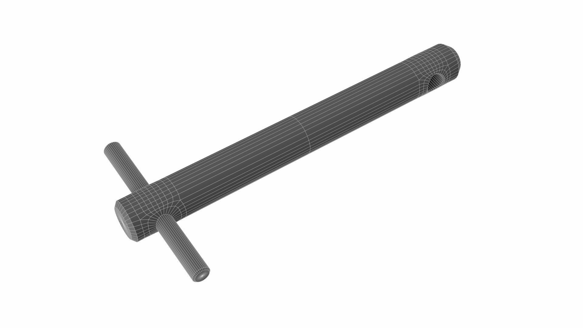 Collection of 21 rivets pins studs and washers 3D model_42