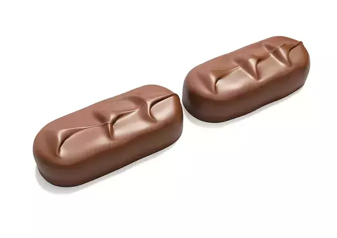 Bounty Chocolate Bar 3D model 2