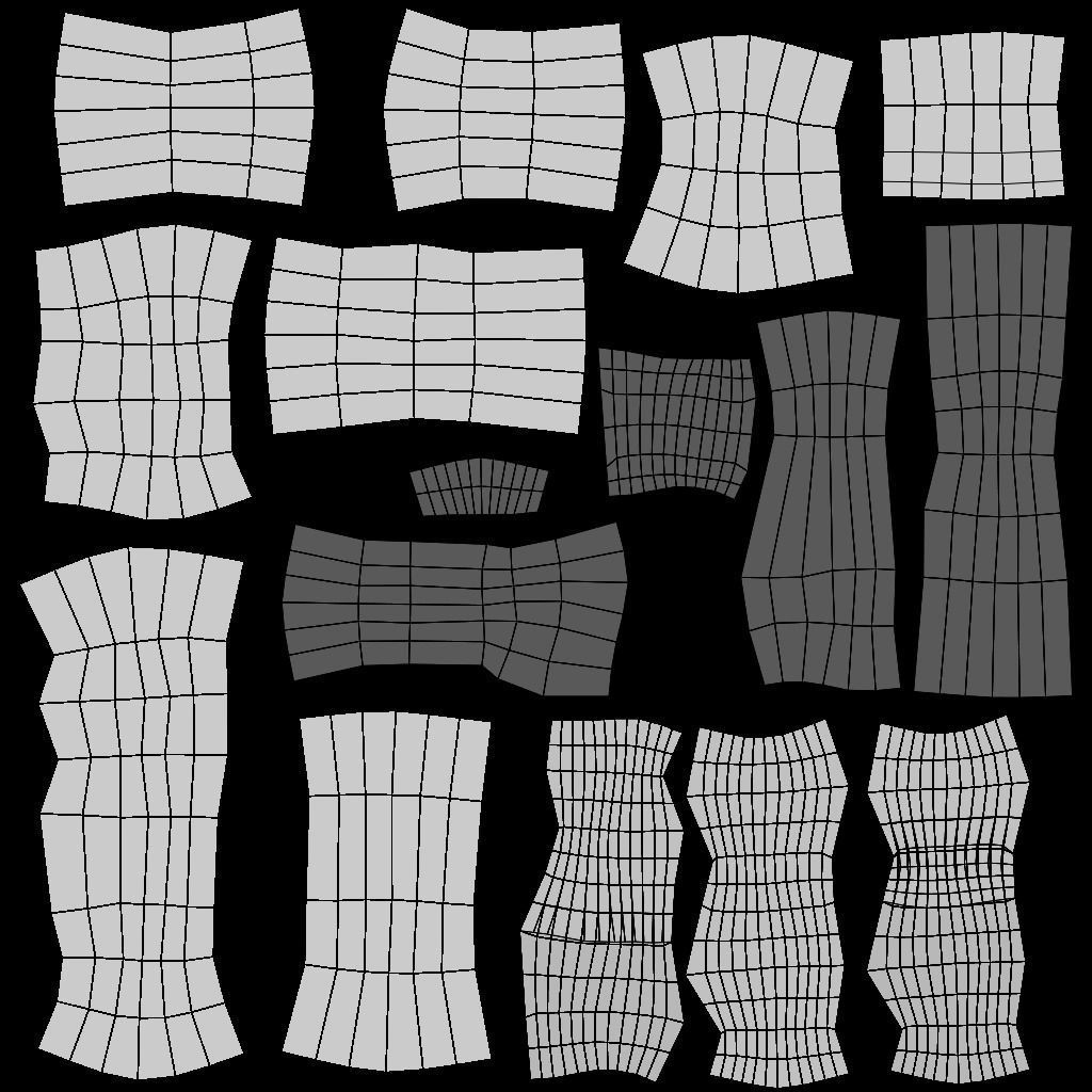 weave bag 2 colors 3D Model Collection_21