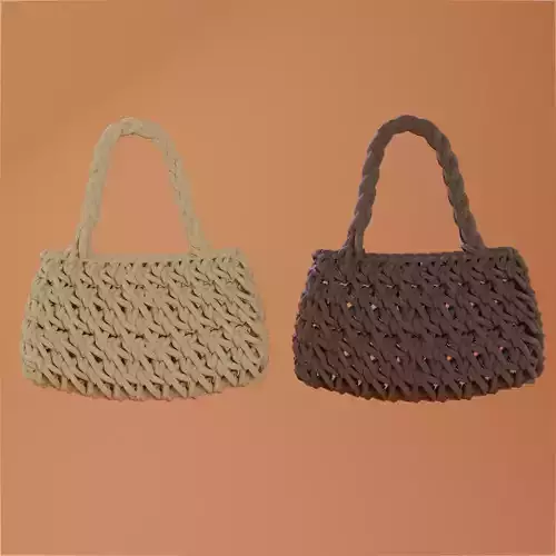 weave bag 2 colors