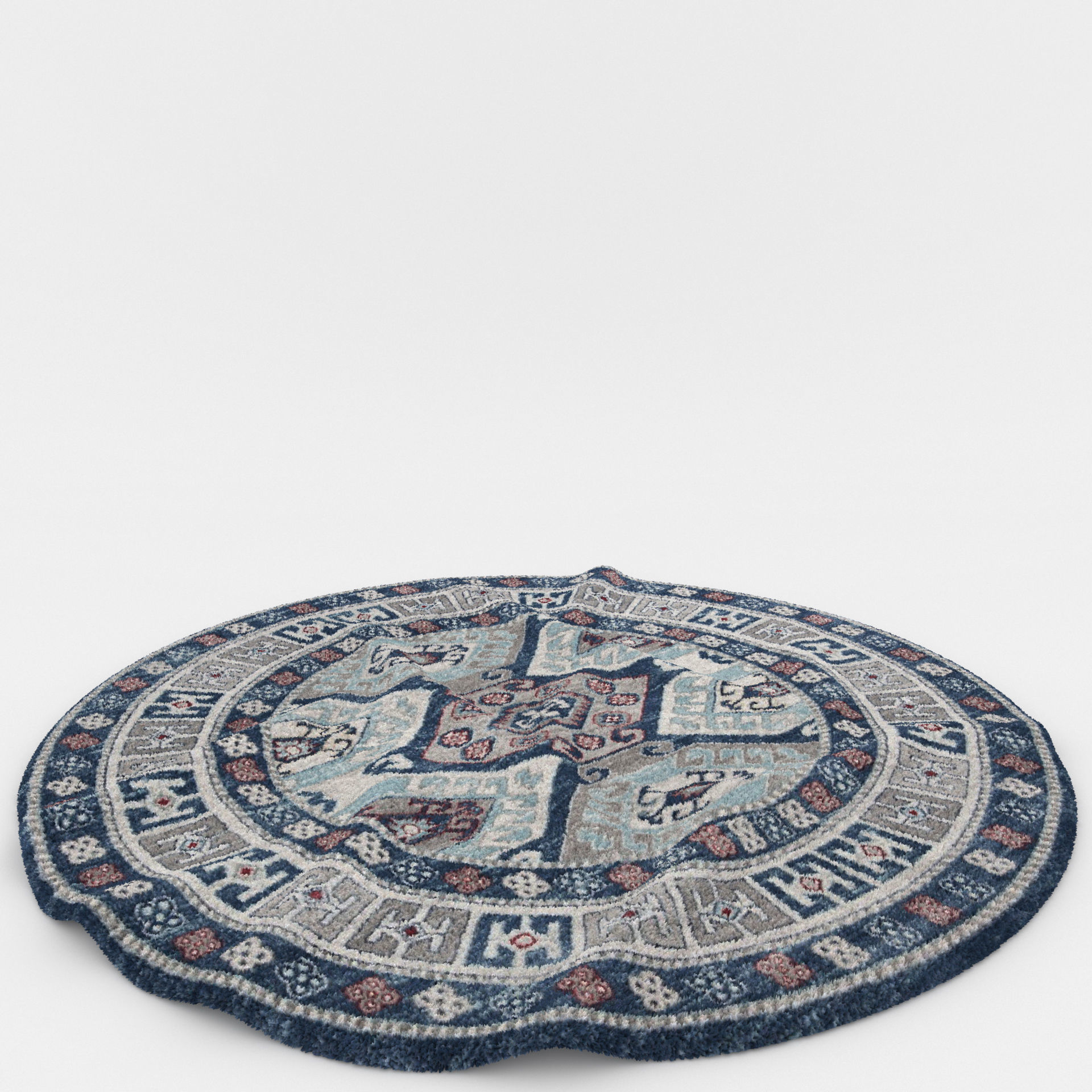 Rugs No 574 Low-poly 3D model_7
