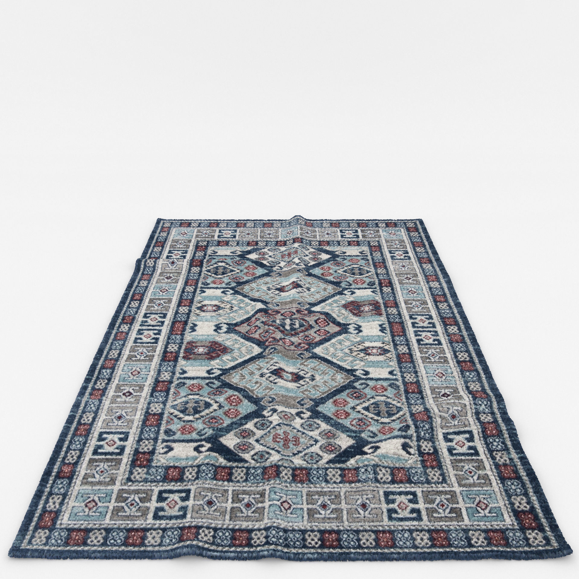 Rugs No 574 Low-poly 3D model_10