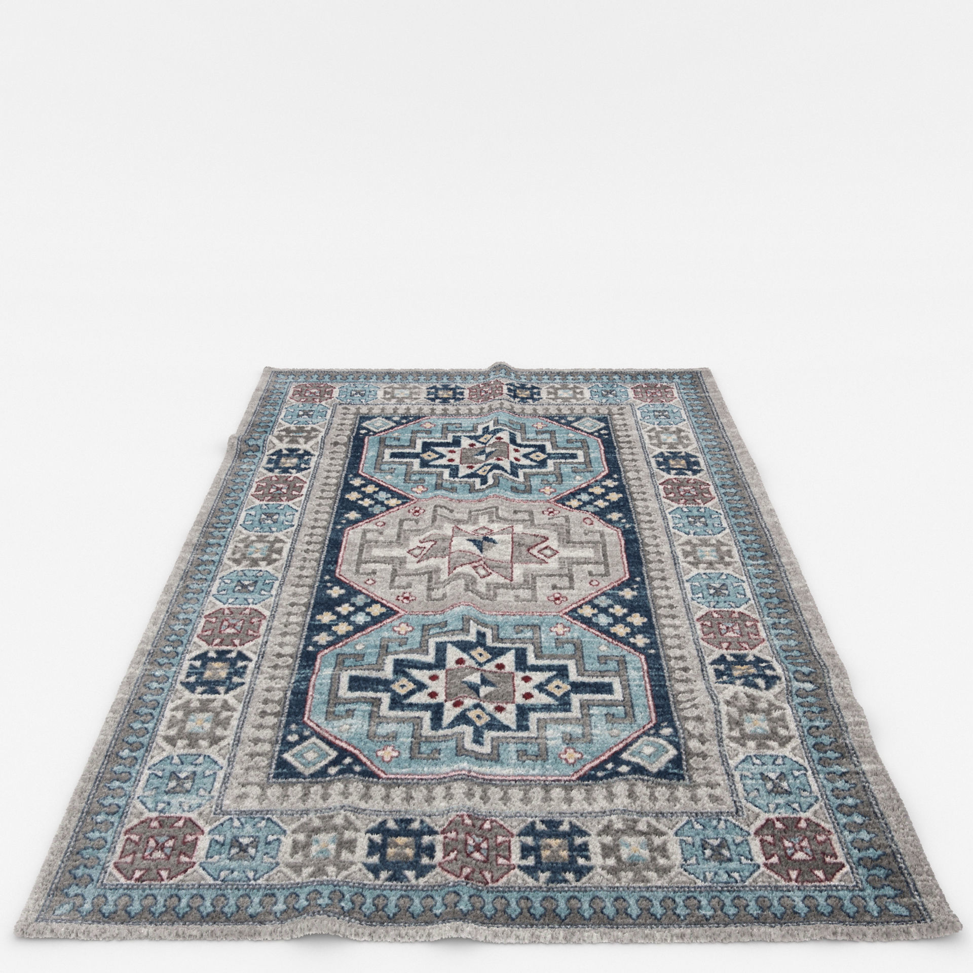 Rugs No 574 Low-poly 3D model_9