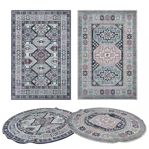 Rugs No 574 Low-poly 3D model