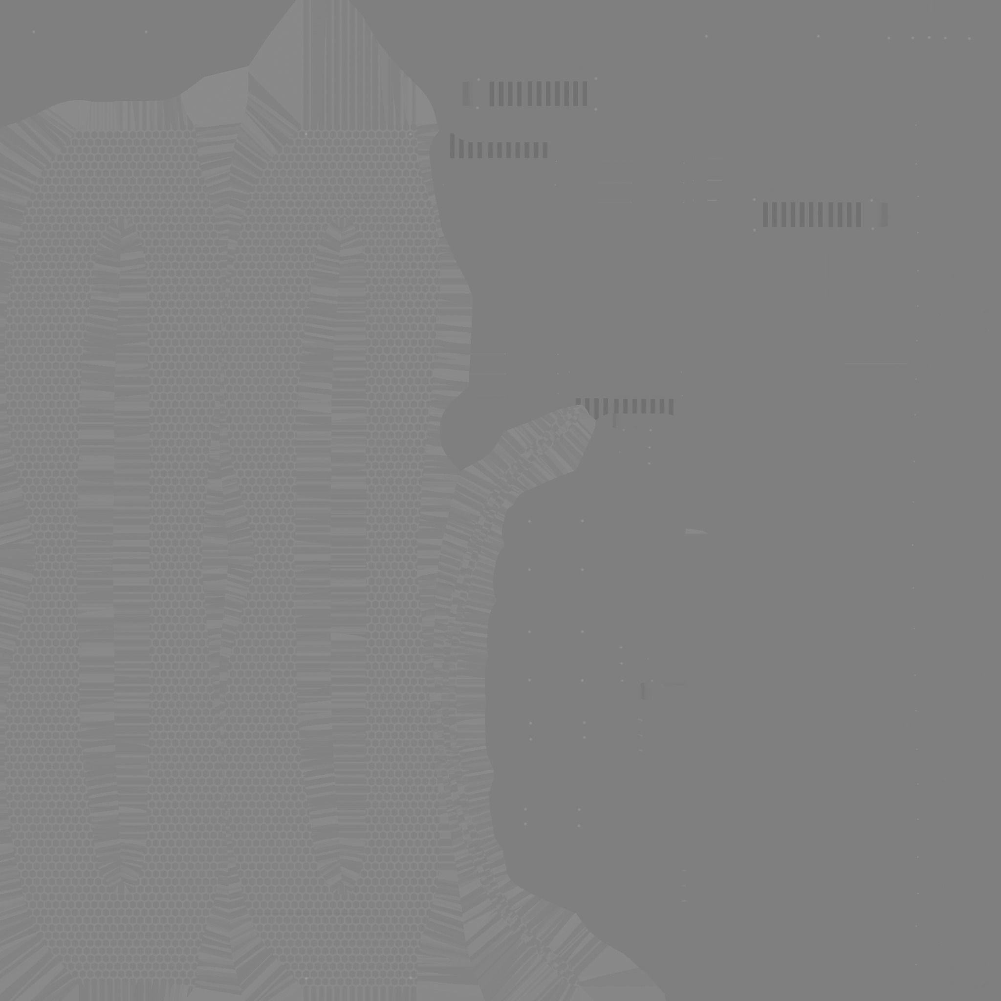 SciFi Glasses I07 Black Purple - Character Design Fashion Low-poly 3D model_19