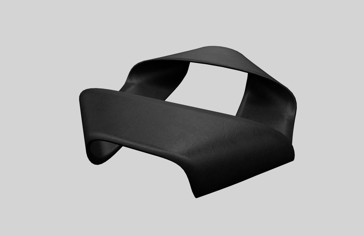 Bend Tabel Low-poly 3D model_8