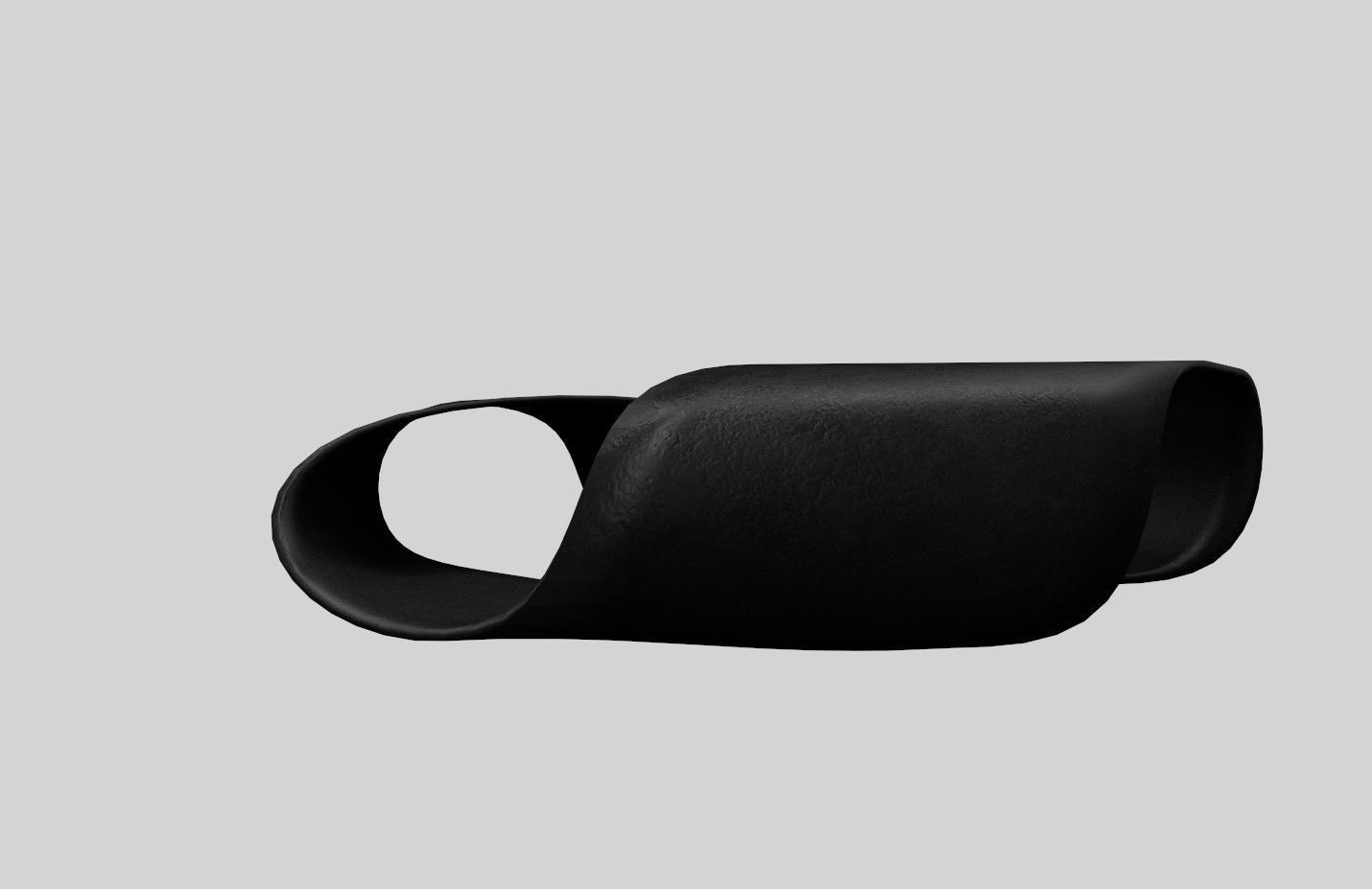 Bend Tabel Low-poly 3D model_9