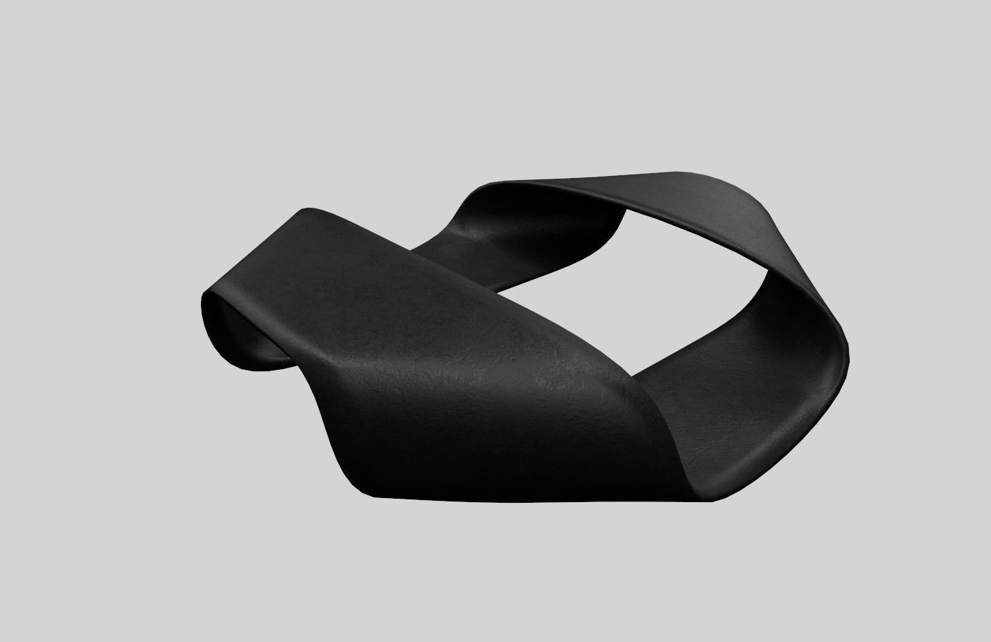 Bend Tabel Low-poly 3D model_7