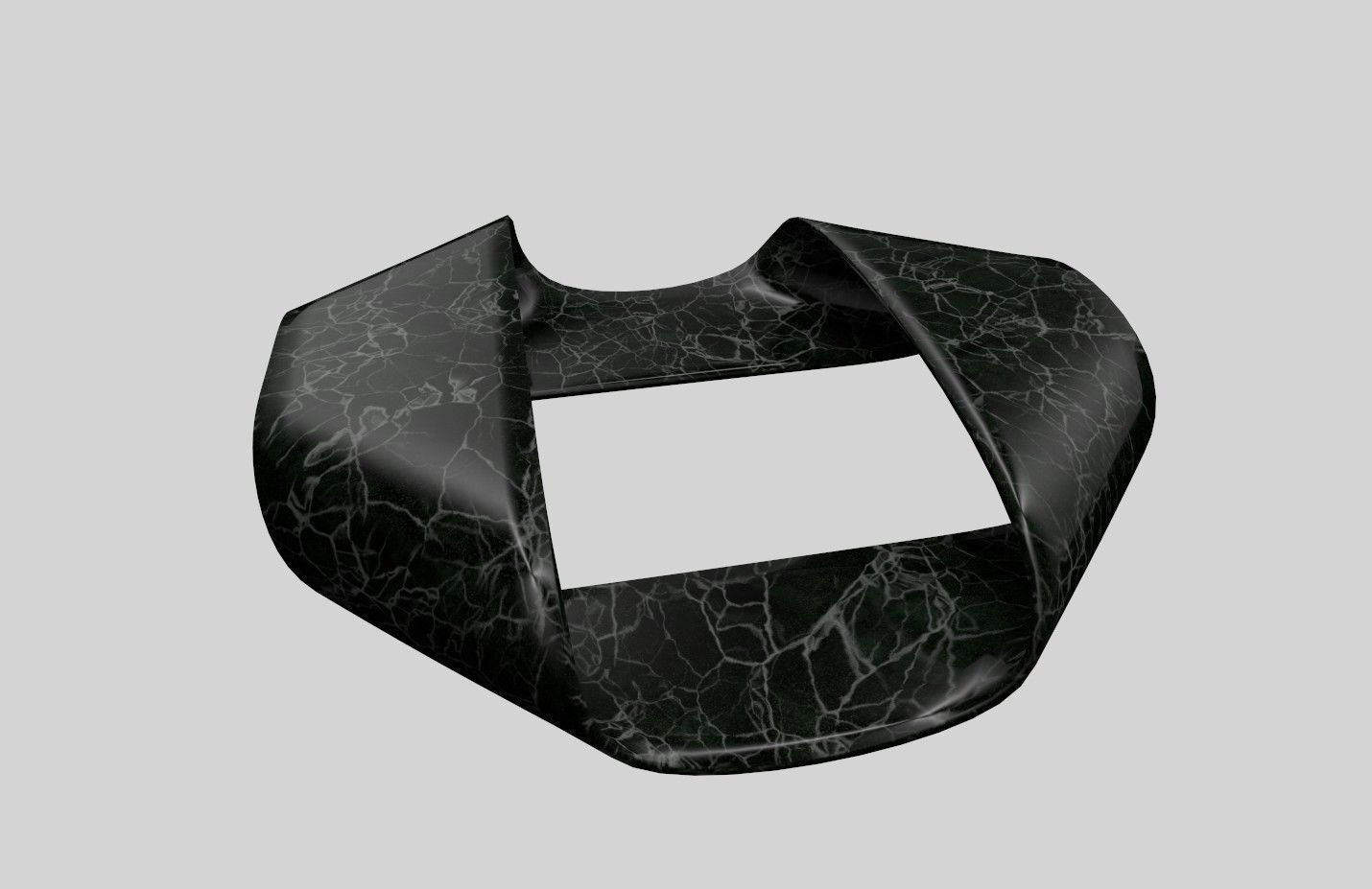 Bend Tabel Low-poly 3D model_3