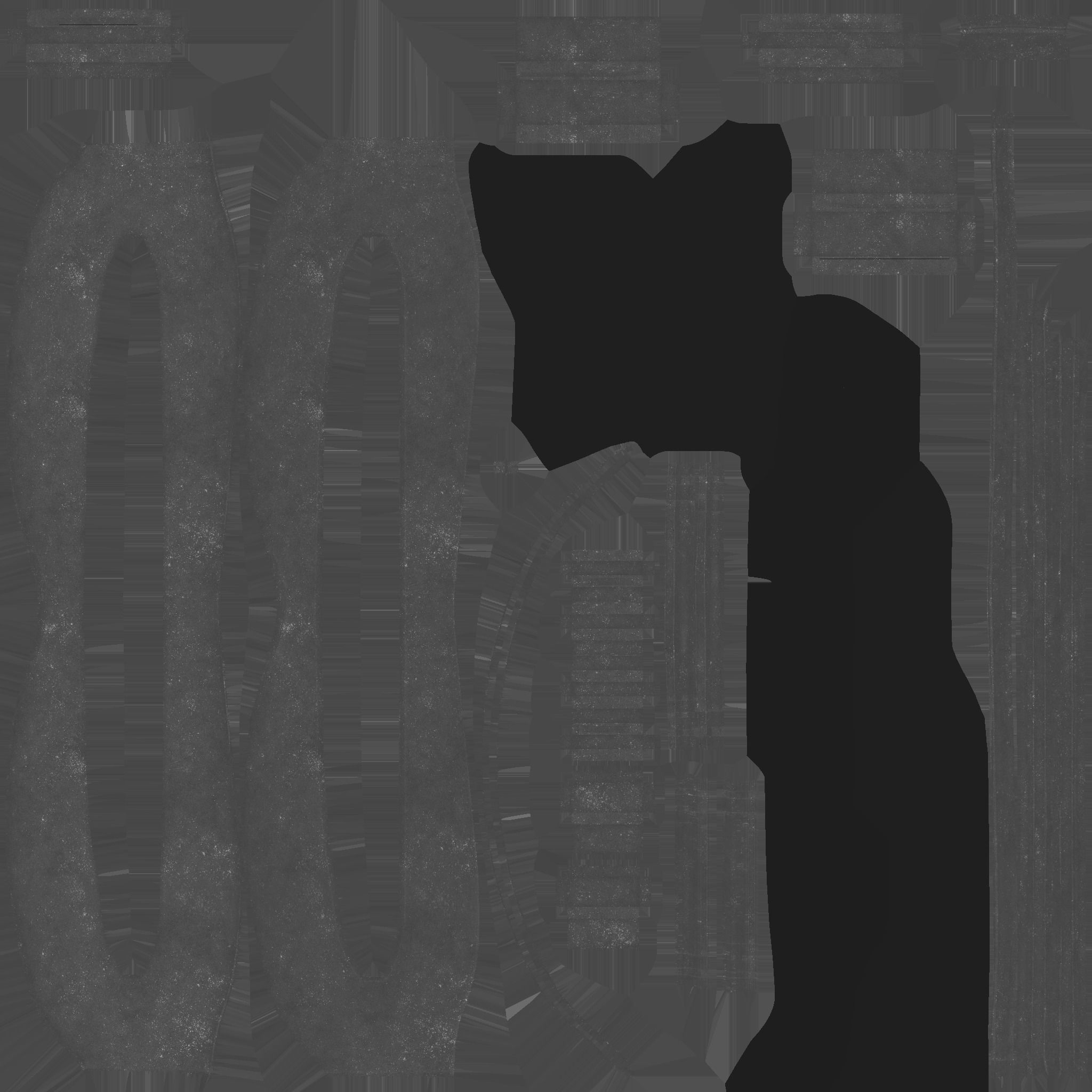 SciFi Glasses I09 Metal Red - Character Design Fashion Low-poly 3D model_21