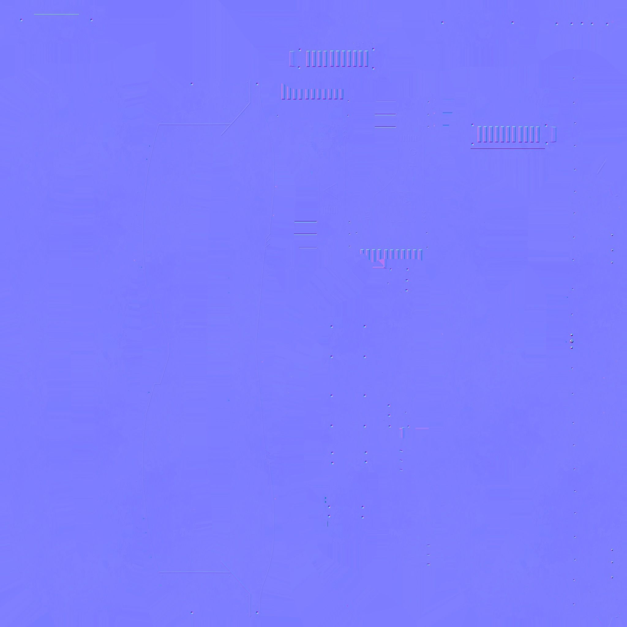 SciFi Glasses I09 Metal Red - Character Design Fashion Low-poly 3D model_20