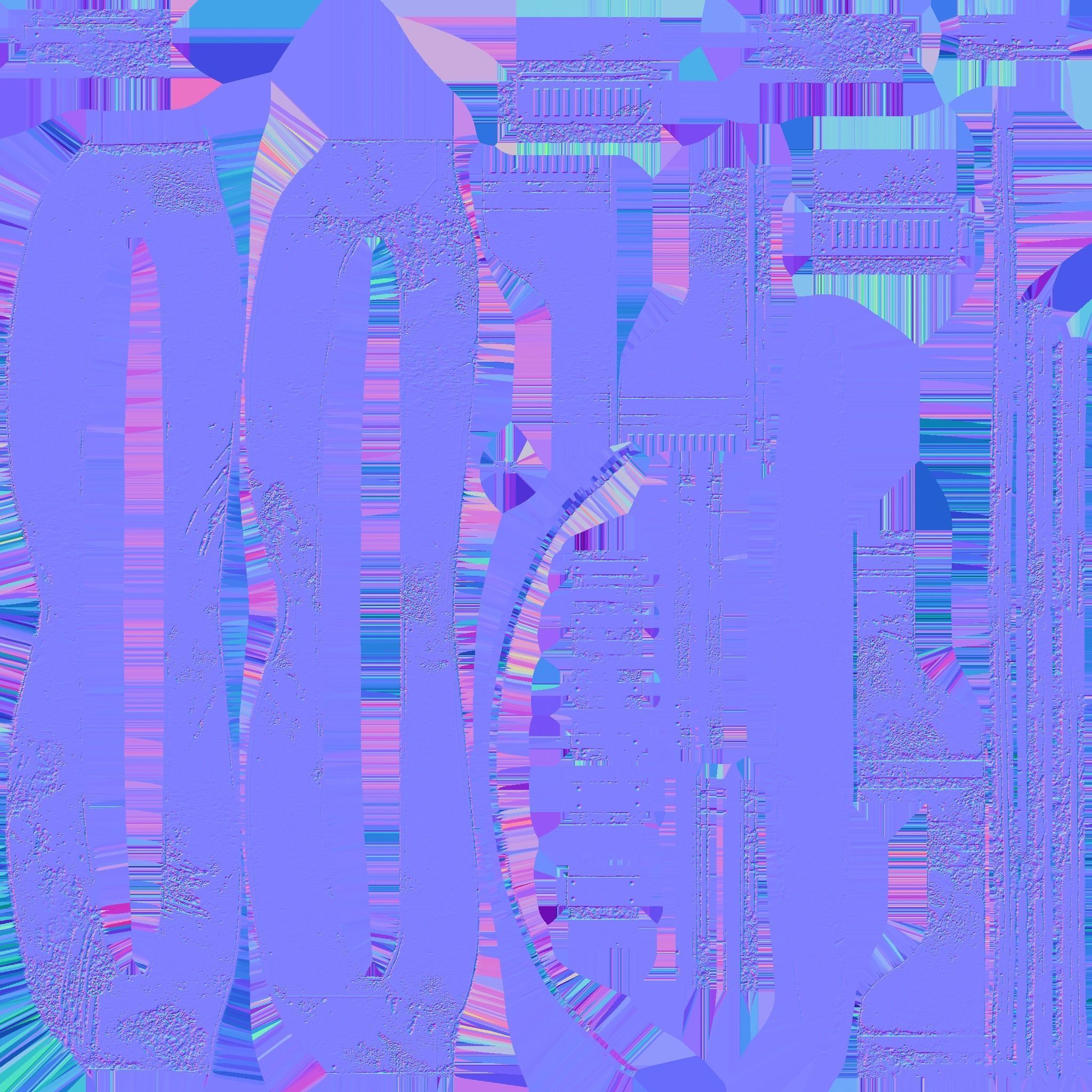 SciFi Glasses I10 Dirt Red - Character Design Fashion Low-poly 3D model_21