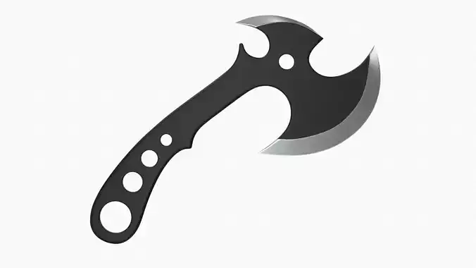 Throwing axe 3D model