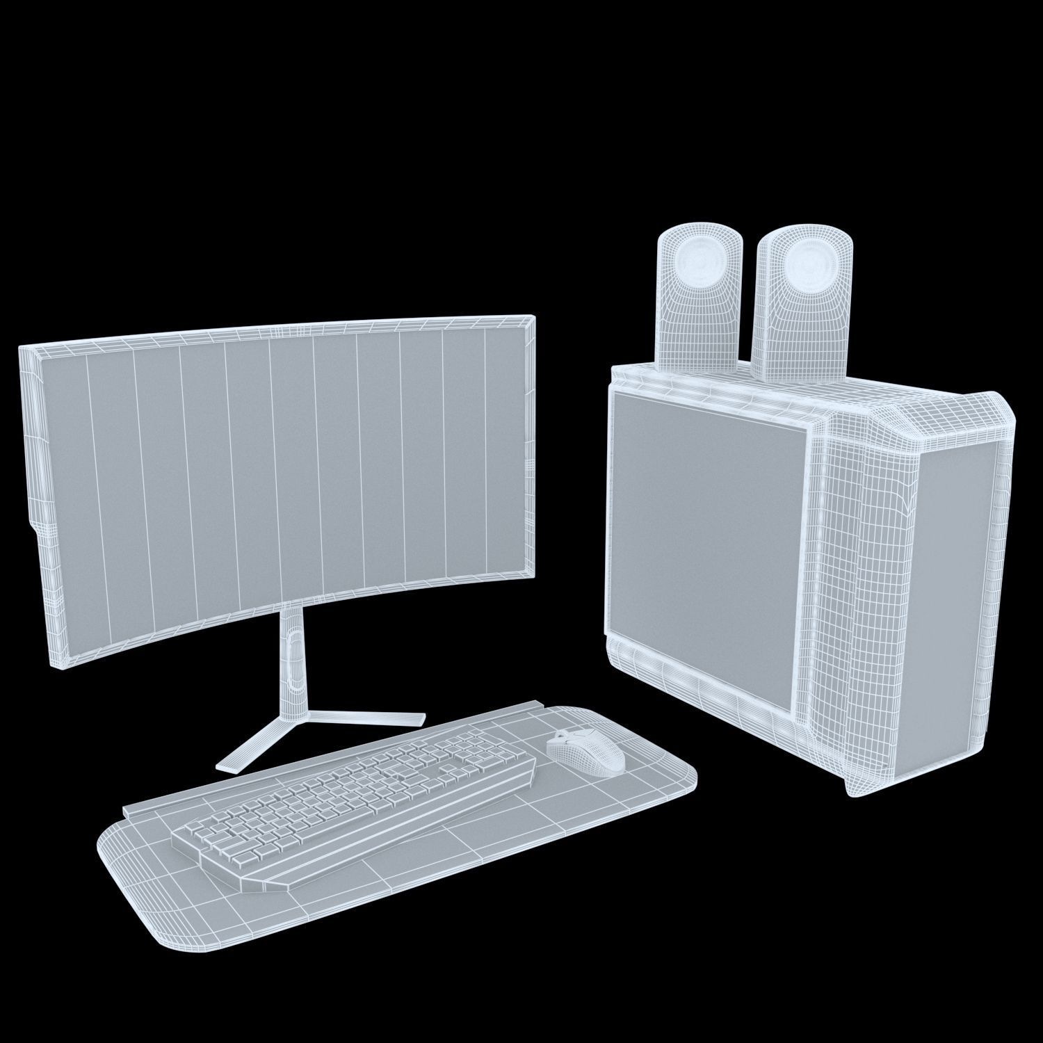 pc set 11 3D model_3