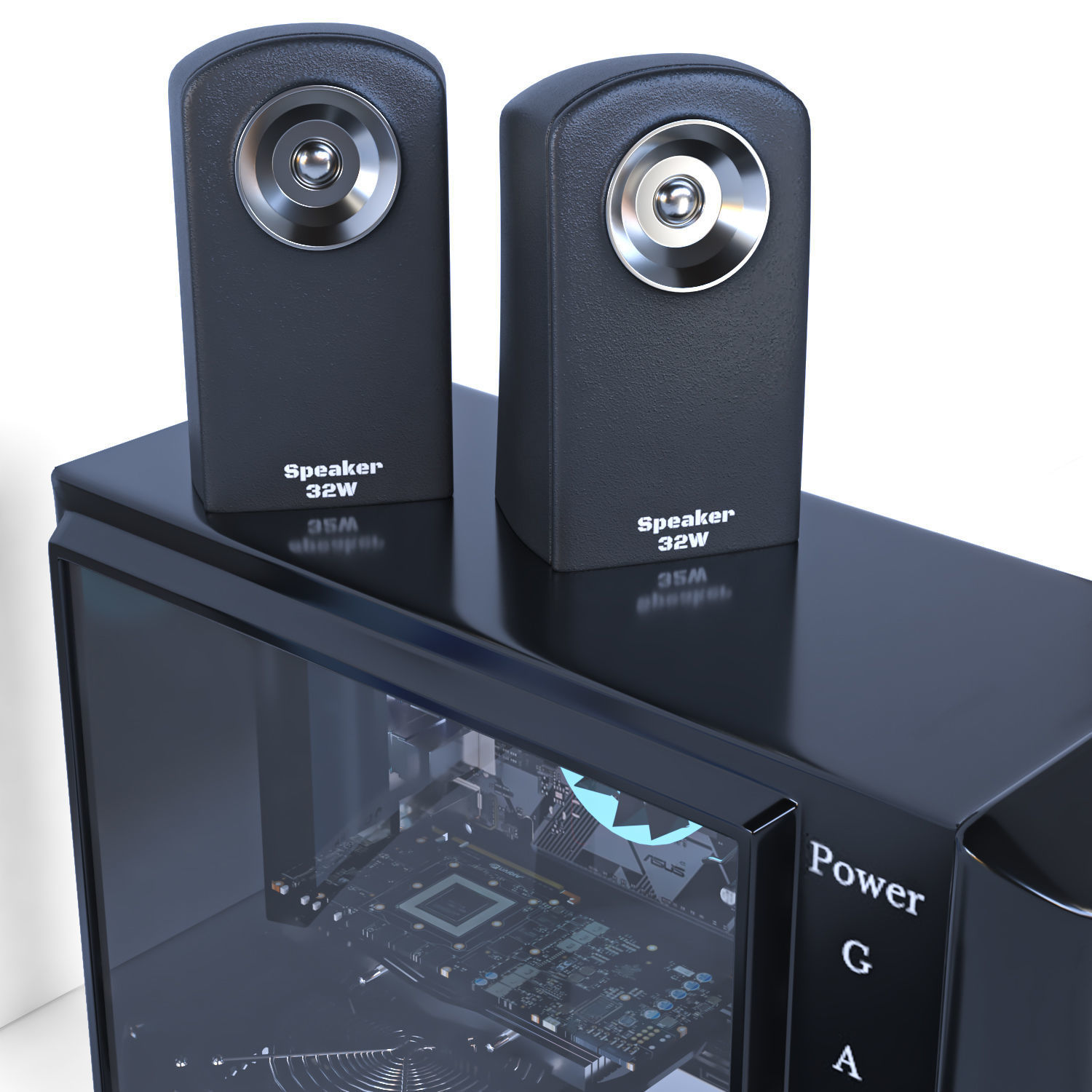 pc set 11 3D model_2