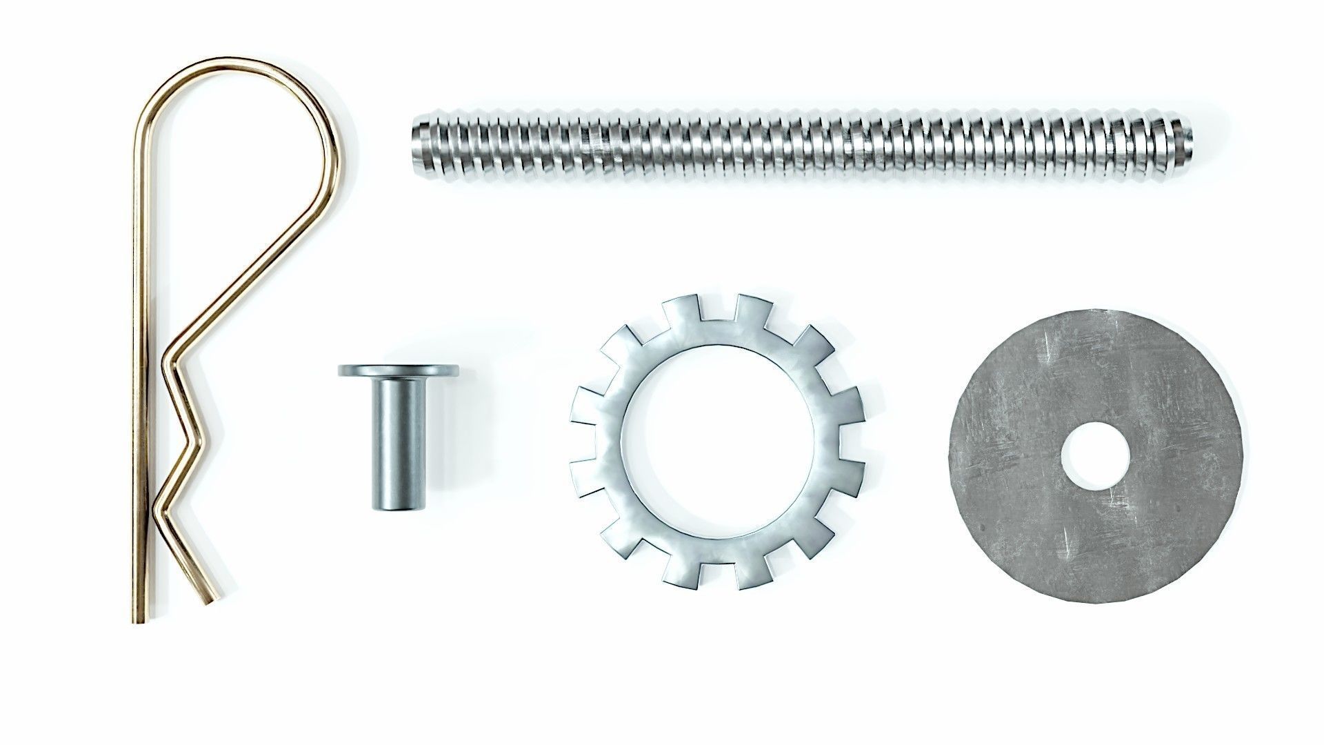 Large collection of fasteners 3D model_15