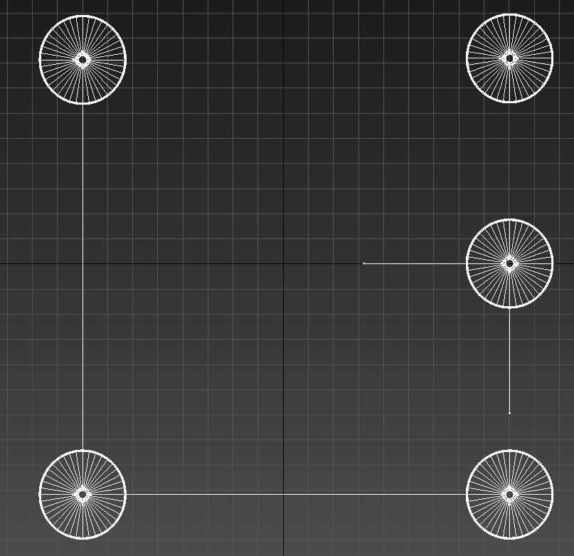 Partition poles 3D model_9