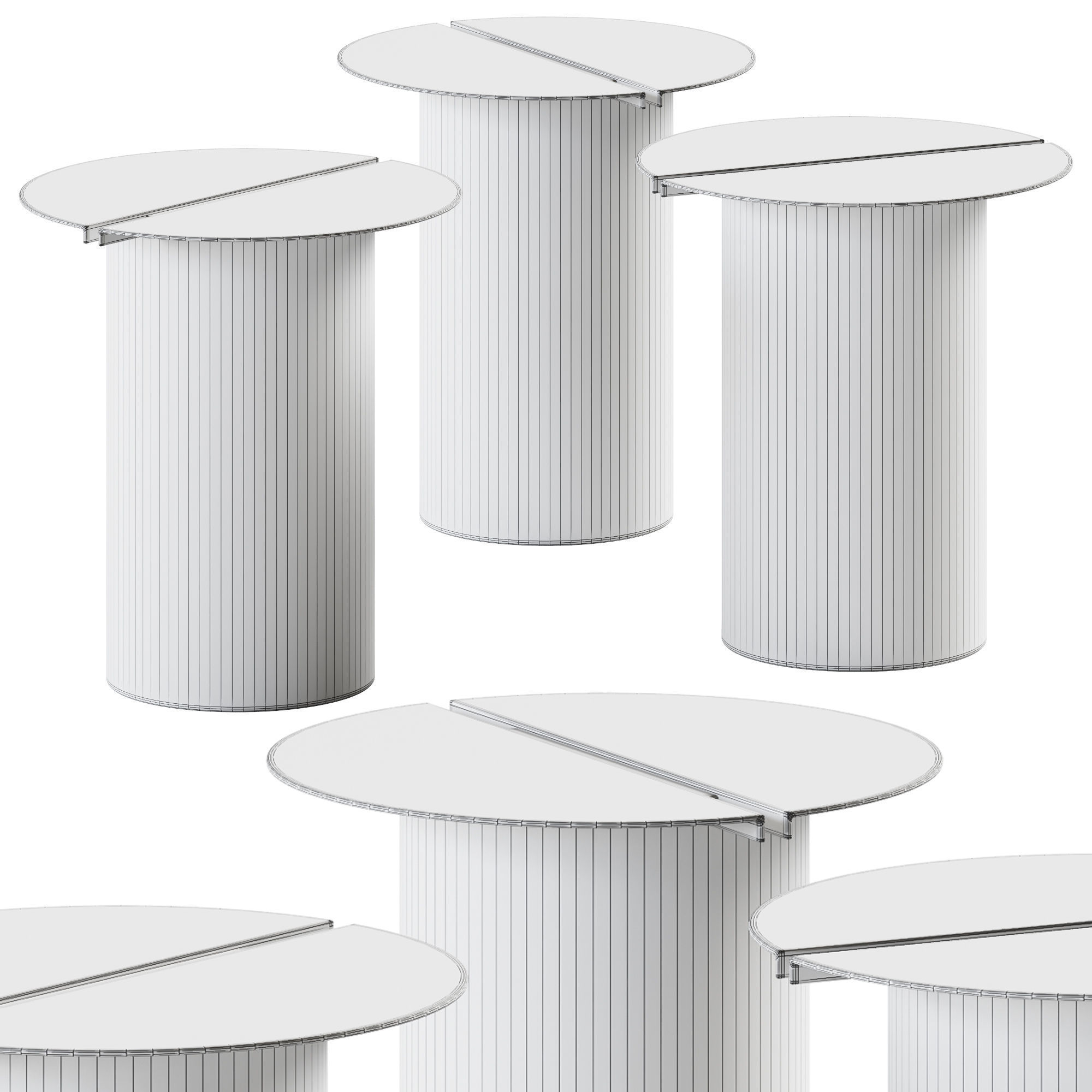 Arko Furniture Dexter Side Table 3D model_1