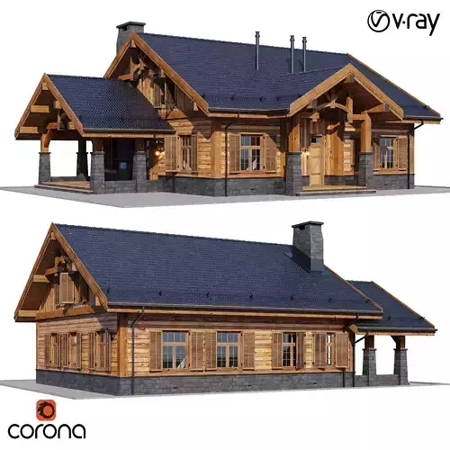 Eco wood v4 3D model