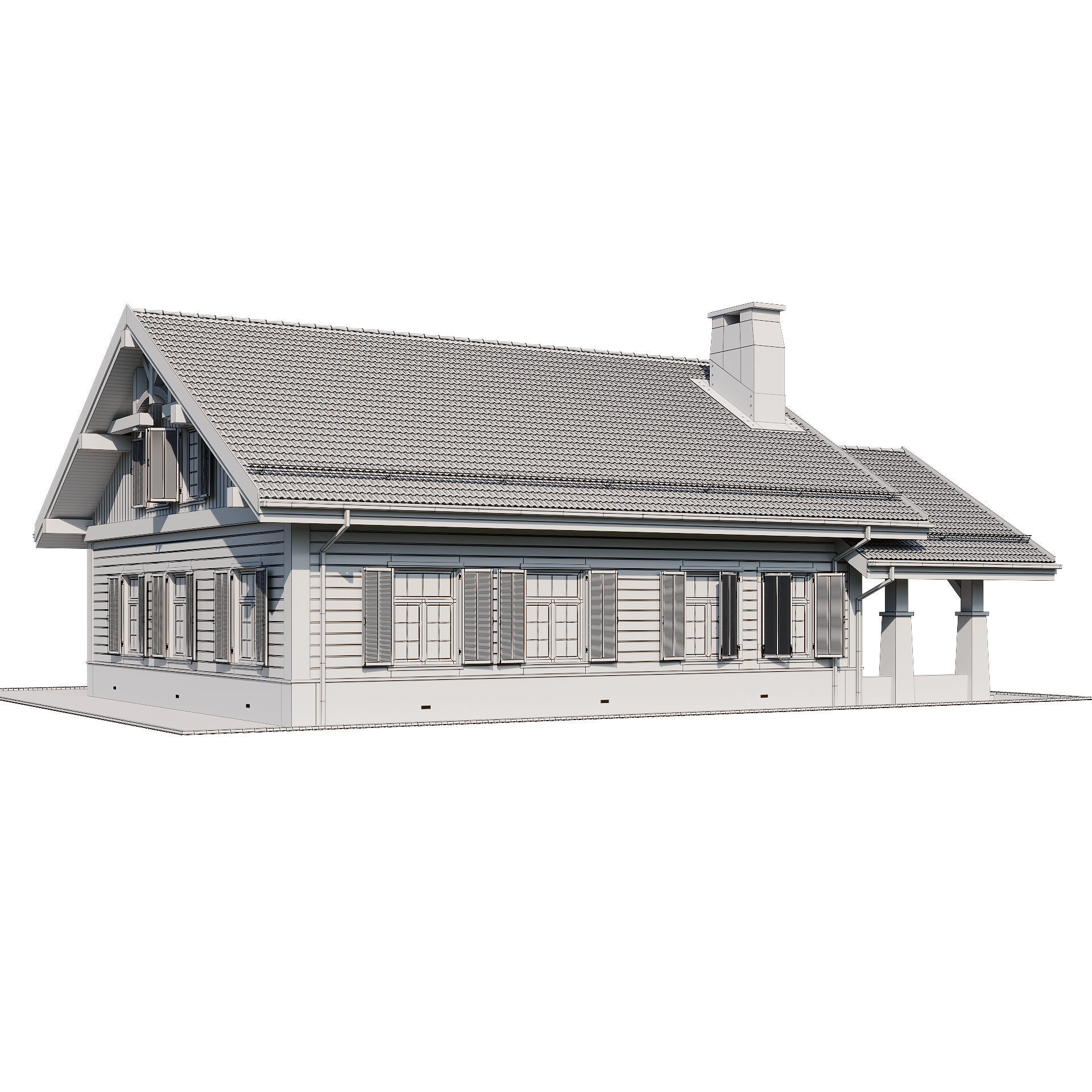 Eco wood v4 3D model_12