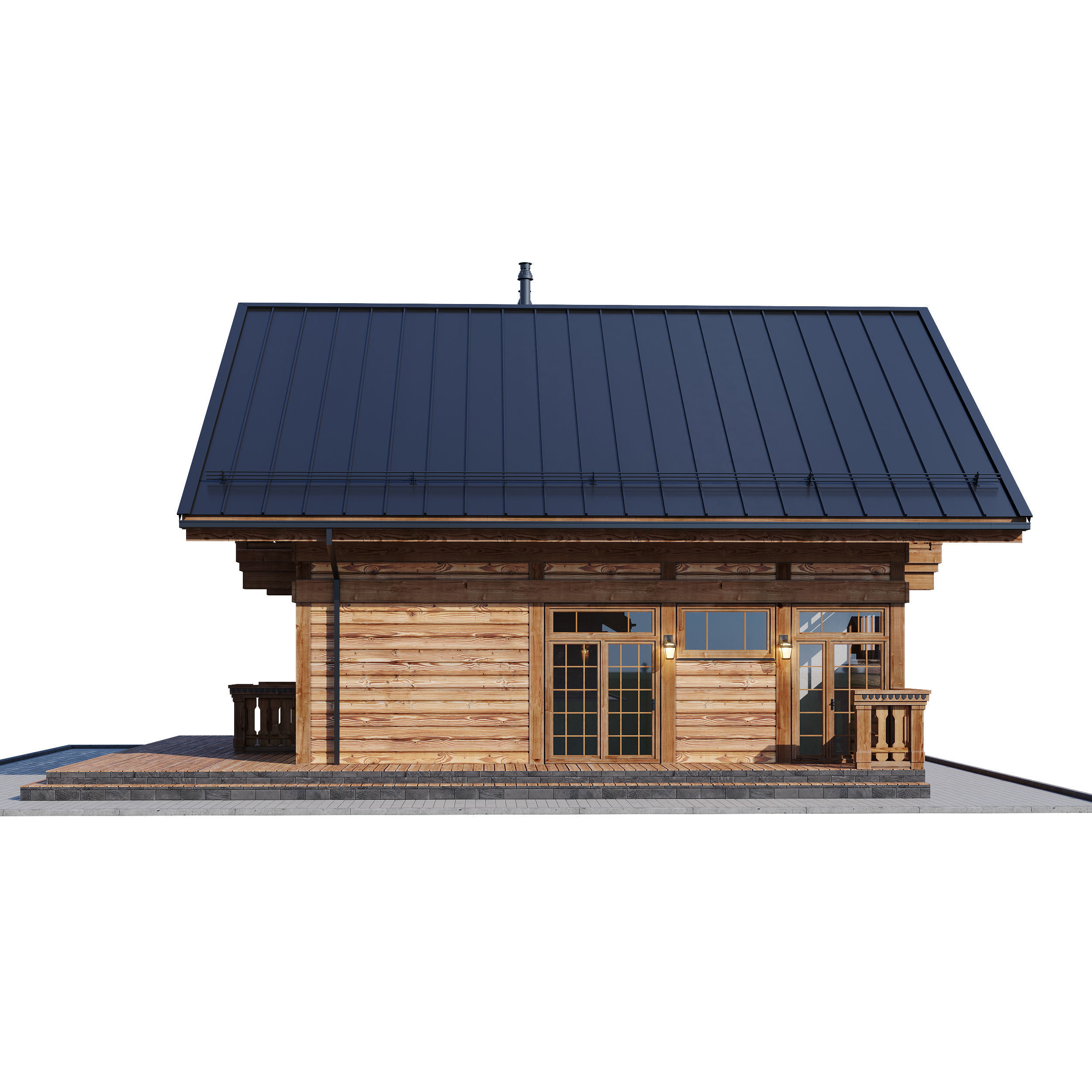 Eco wood v5 3D model_7