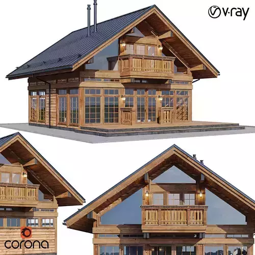 Eco wood v5 3D model