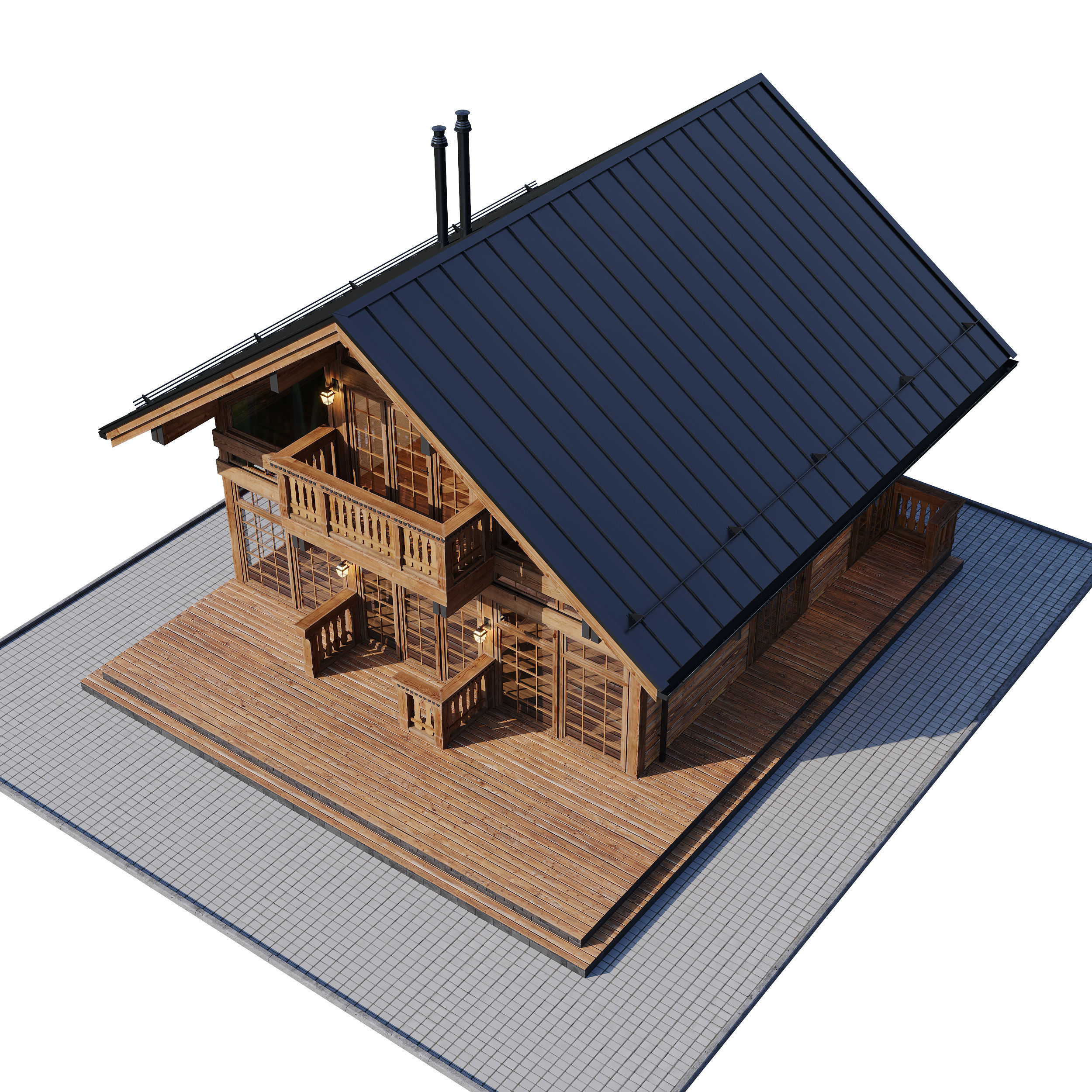 Eco wood v5 3D model_10