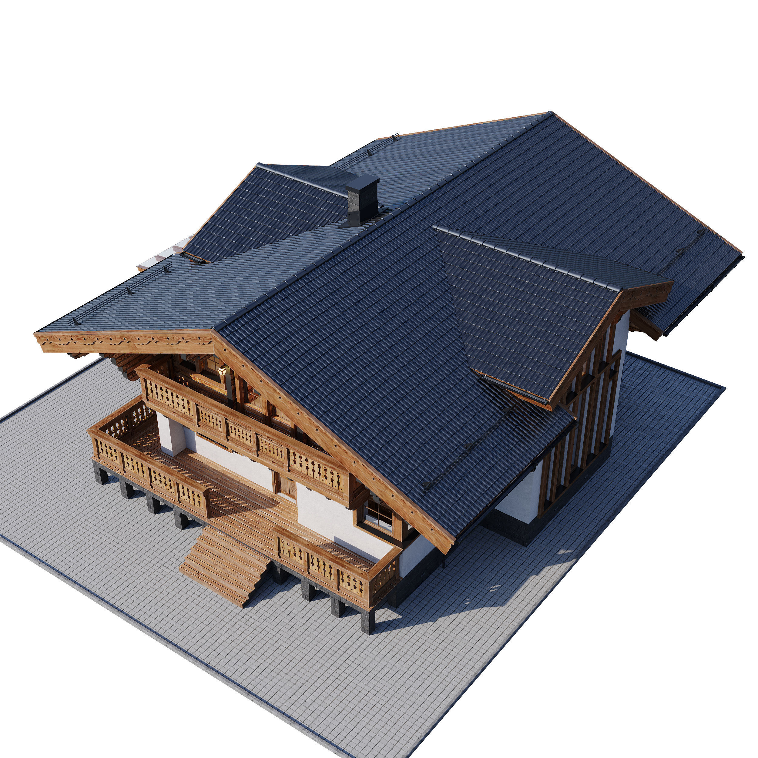 Eco wood v6 3D model_10