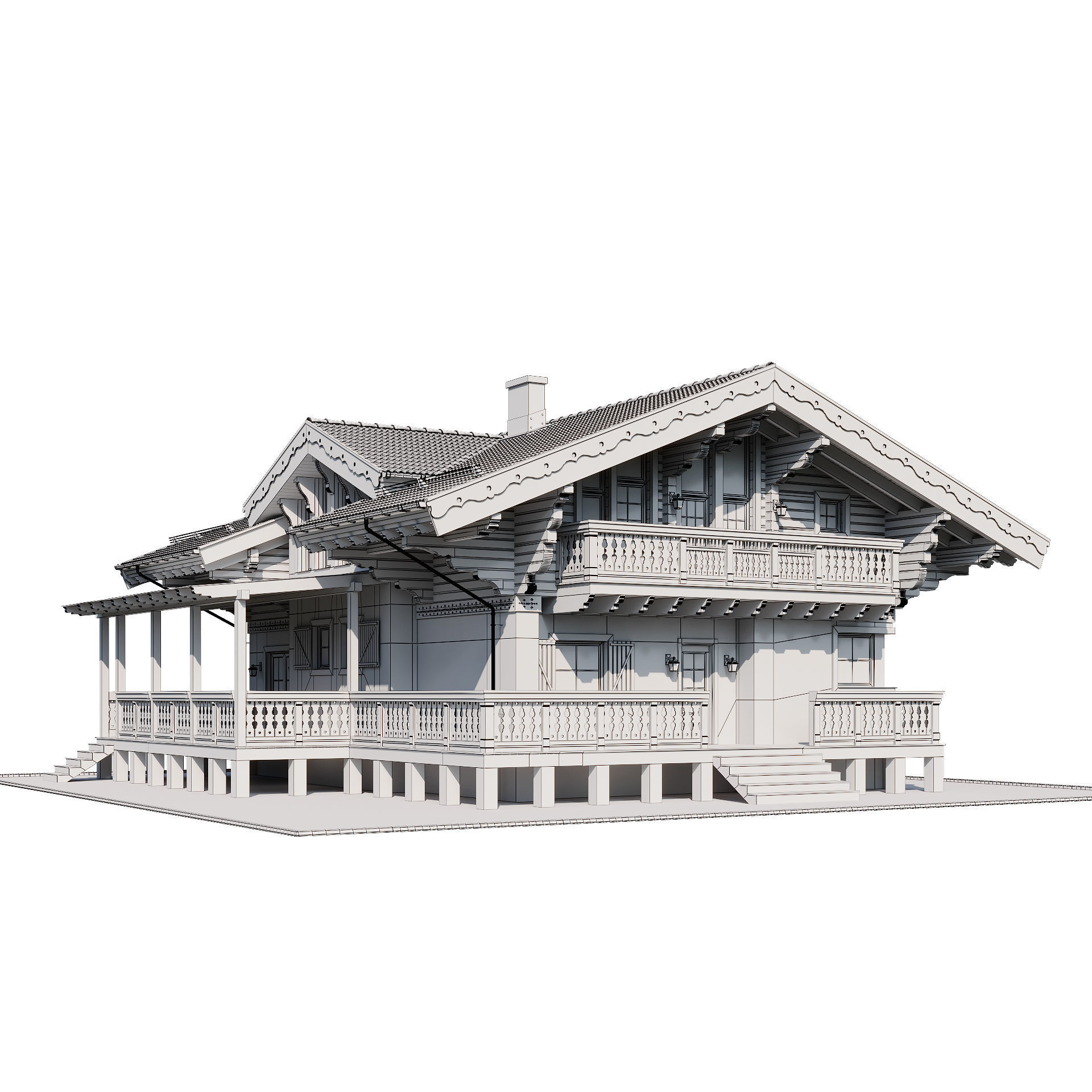 Eco wood v6 3D model_12