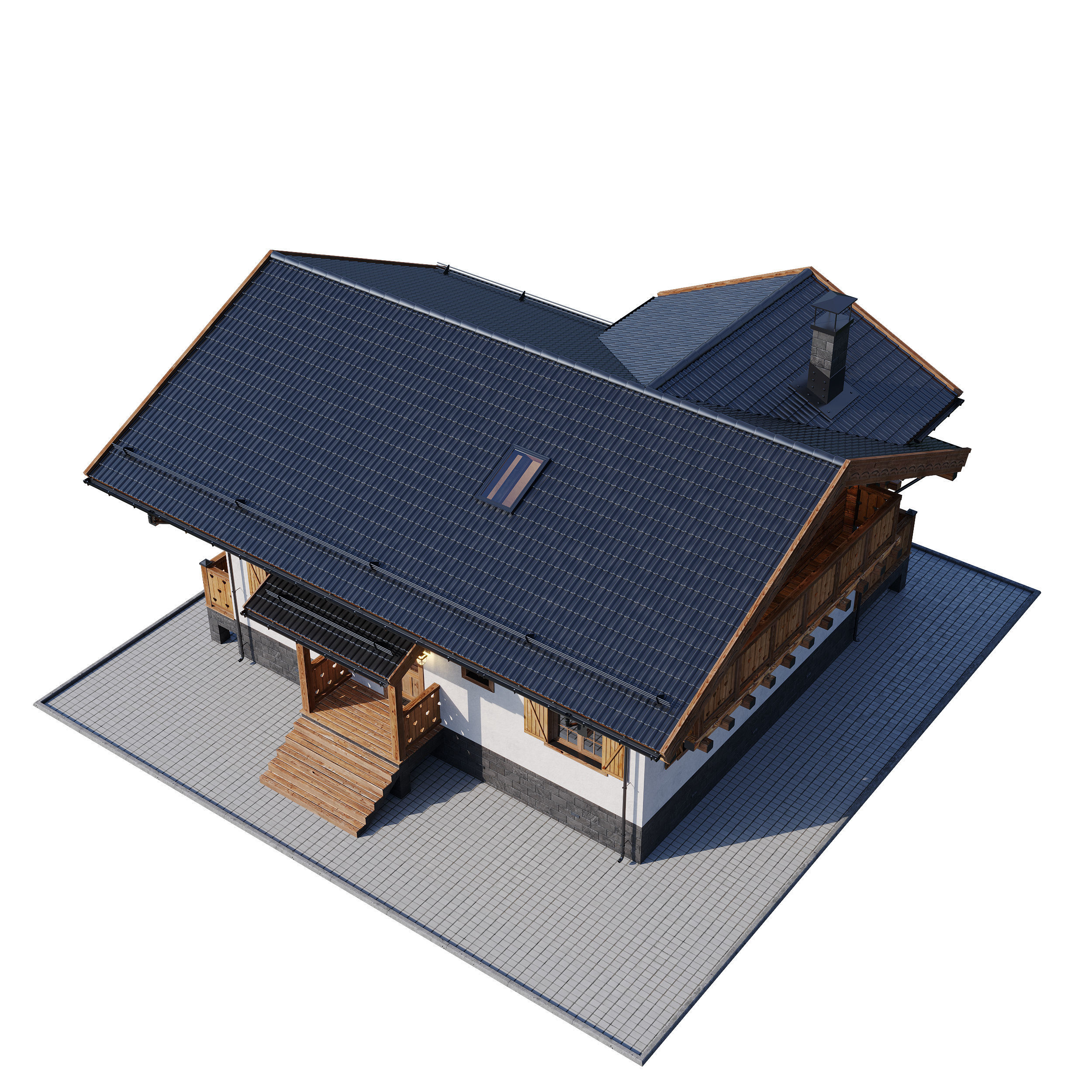 Eco wood v7 3D model_10