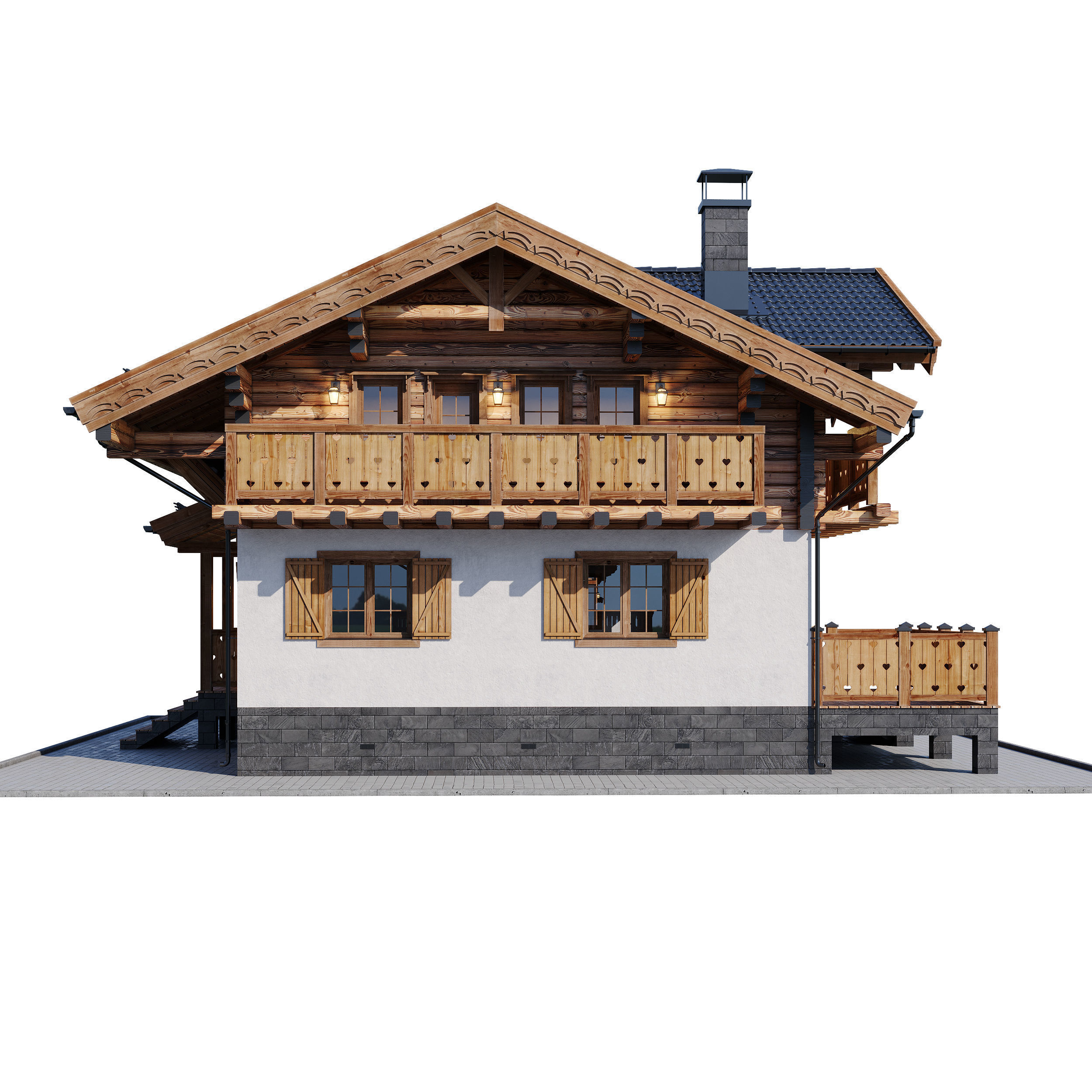 Eco wood v7 3D model_7