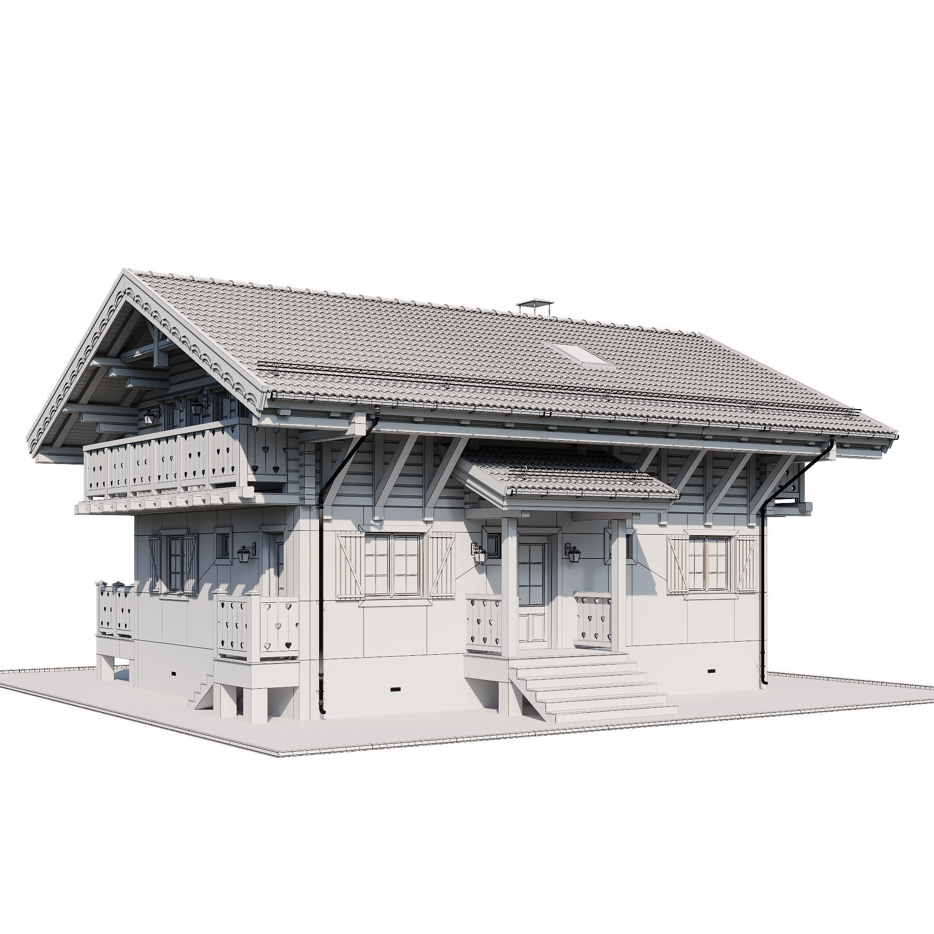 Eco wood v7 3D model_11