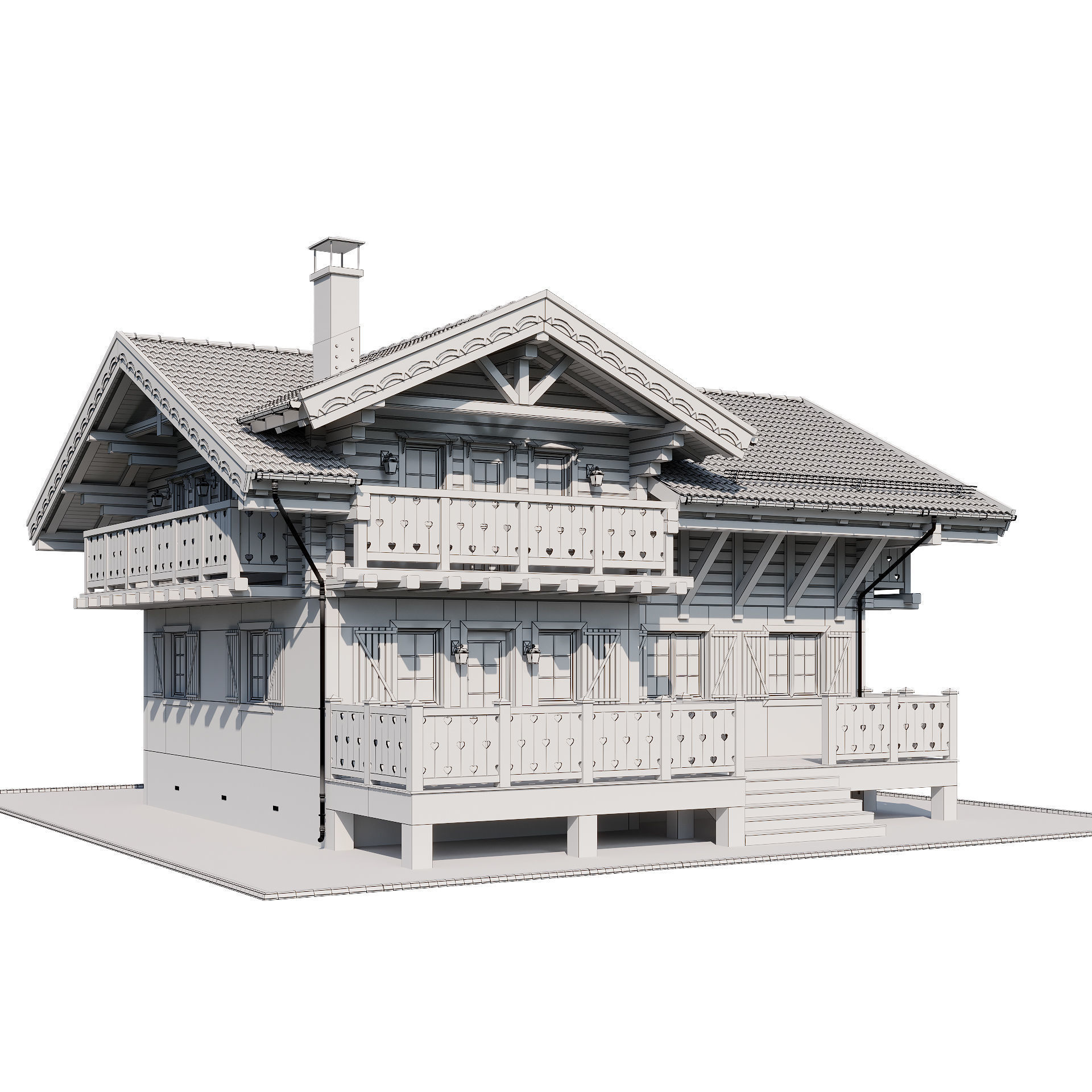 Eco wood v7 3D model_12