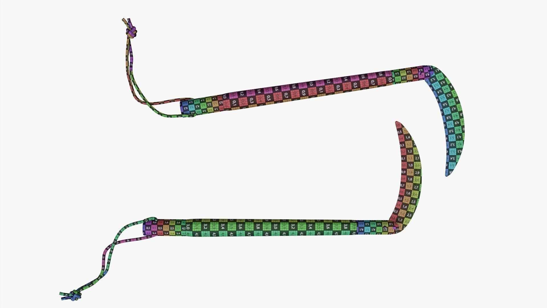 Two competition Kamas 3D model_8