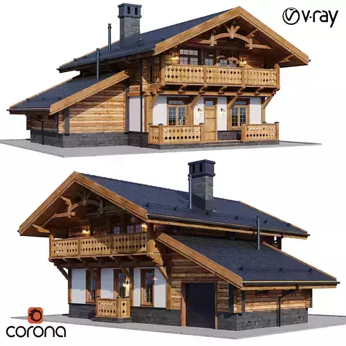 Eco wood v10 3D model