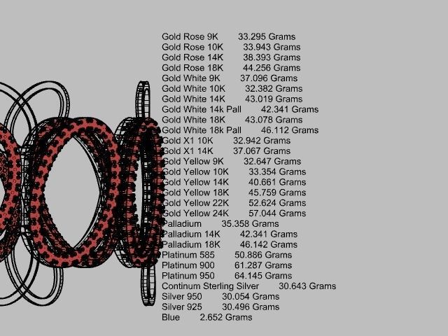 oval bangle stl verified 3D print model_6