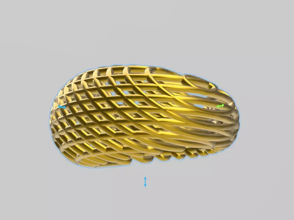 modern ring stl verified 3D print model_0