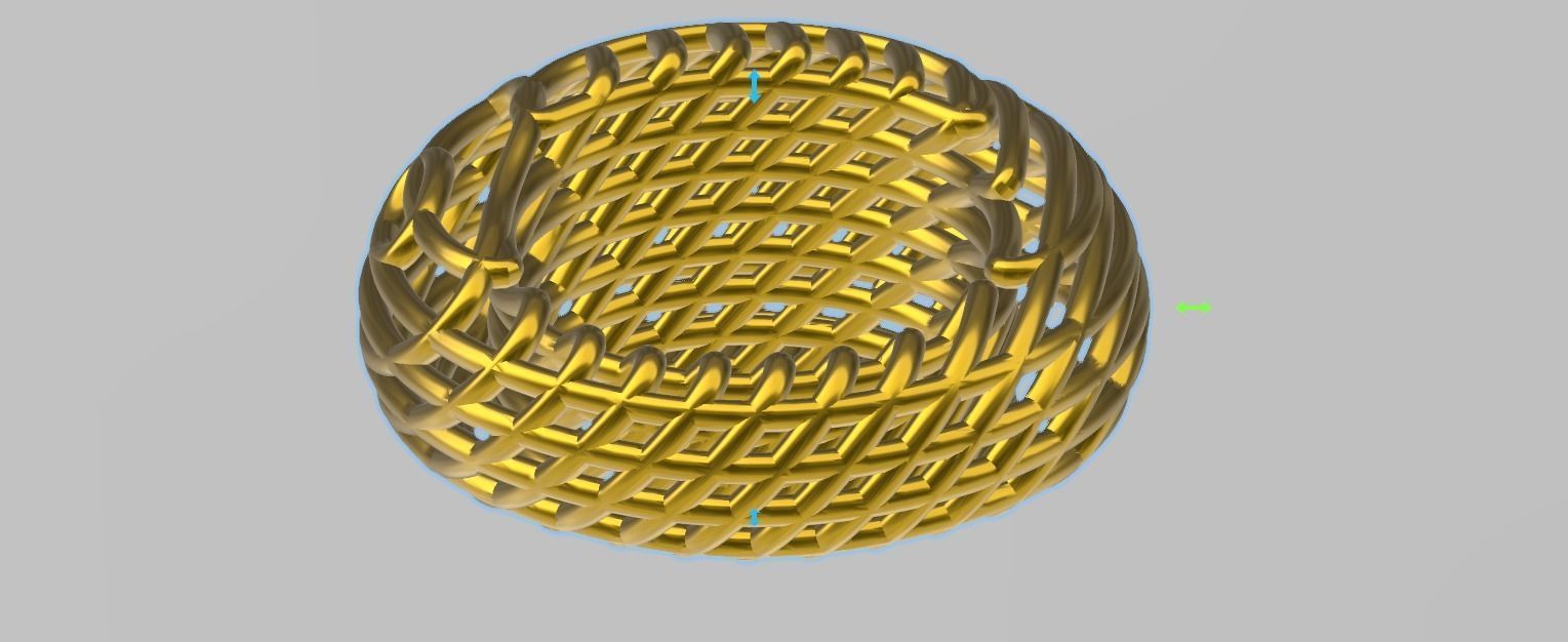 modern ring stl verified 3D print model_1